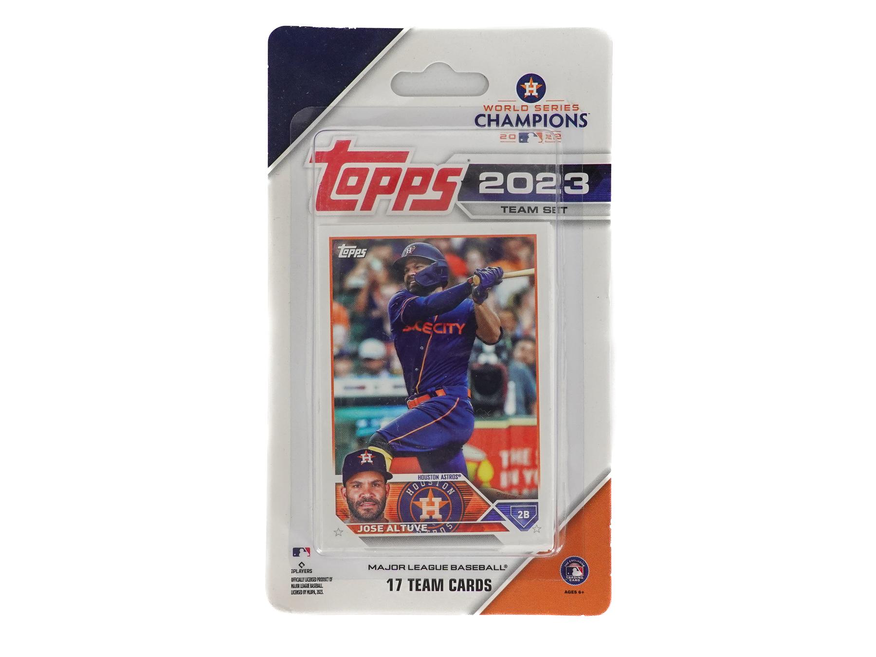2023 Topps Baseball Houston Astros Team Set | DA Card World