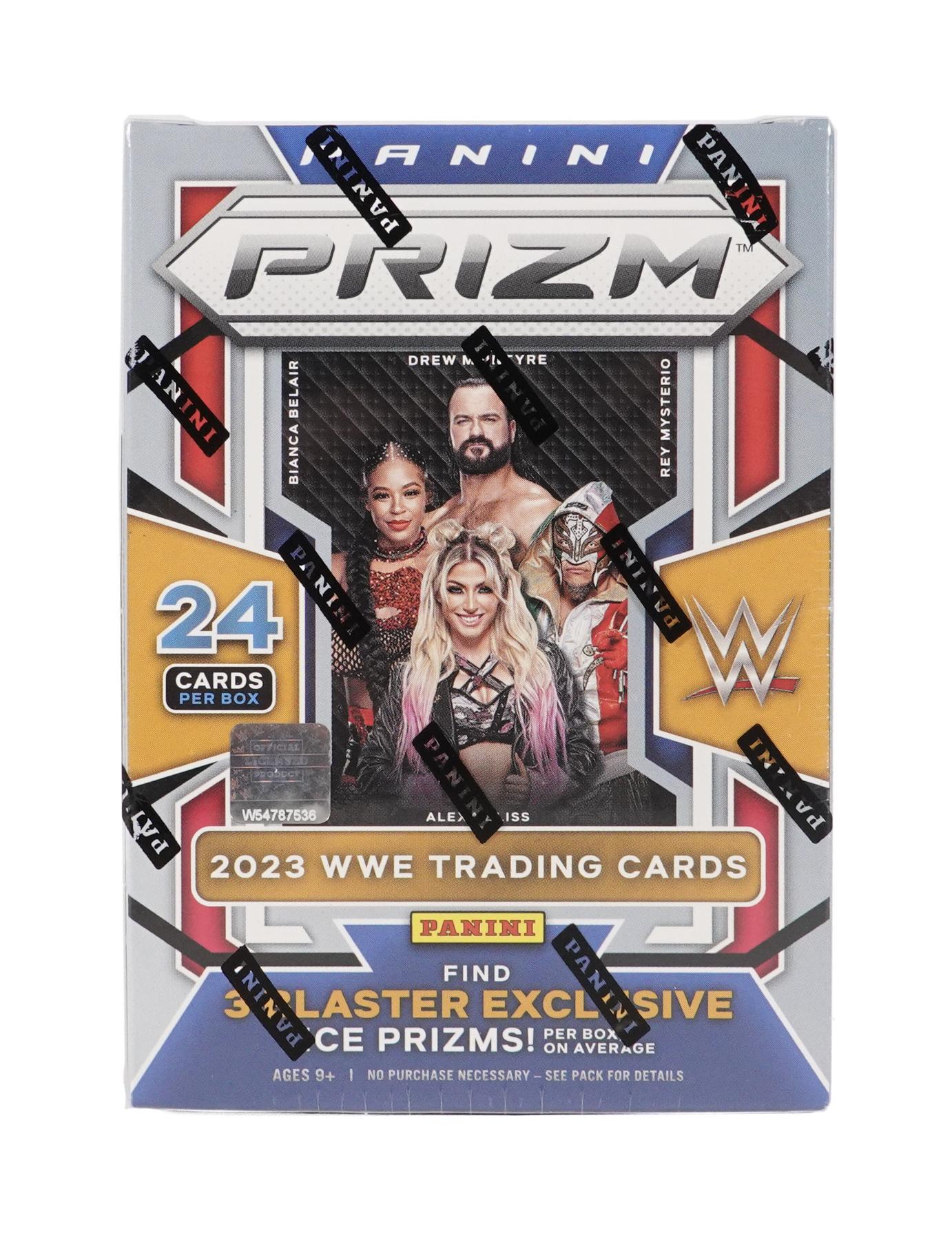 2023 Panini Prizm WWE Wrestling Blaster Box - 6 Packs - 24 Trading Cards  Inside