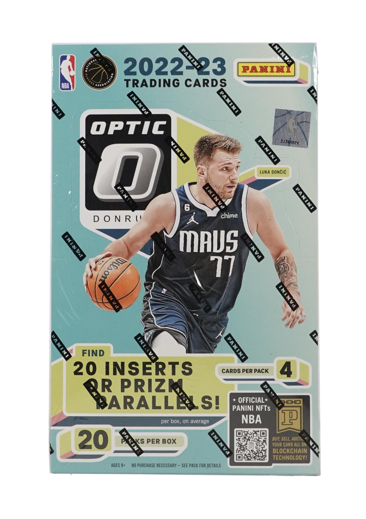 2022/23 Panini Donruss Optic Basketball Retail 20-Pack Box