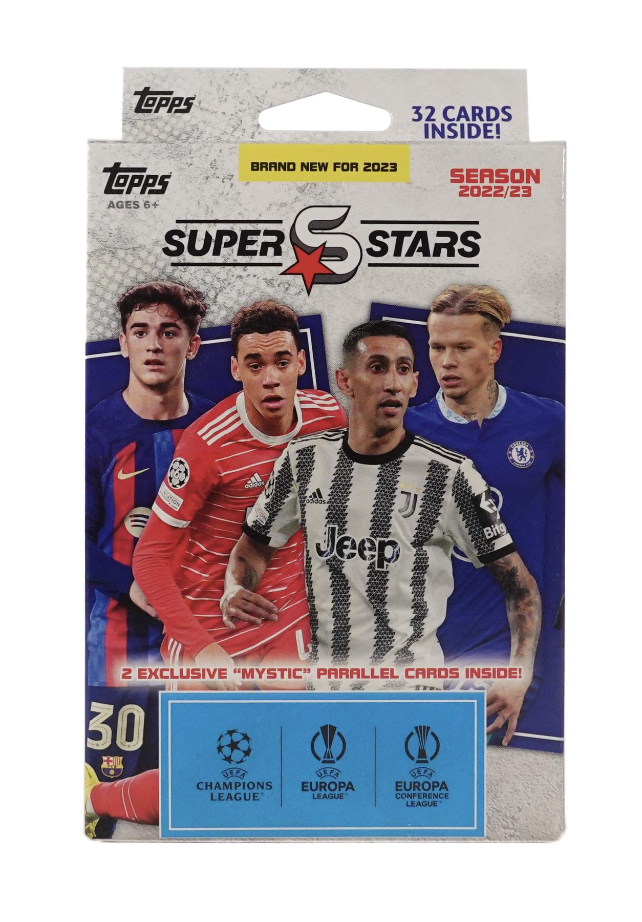 2022/23 Topps UEFA Superstars Soccer Hanger Box | DA Card World