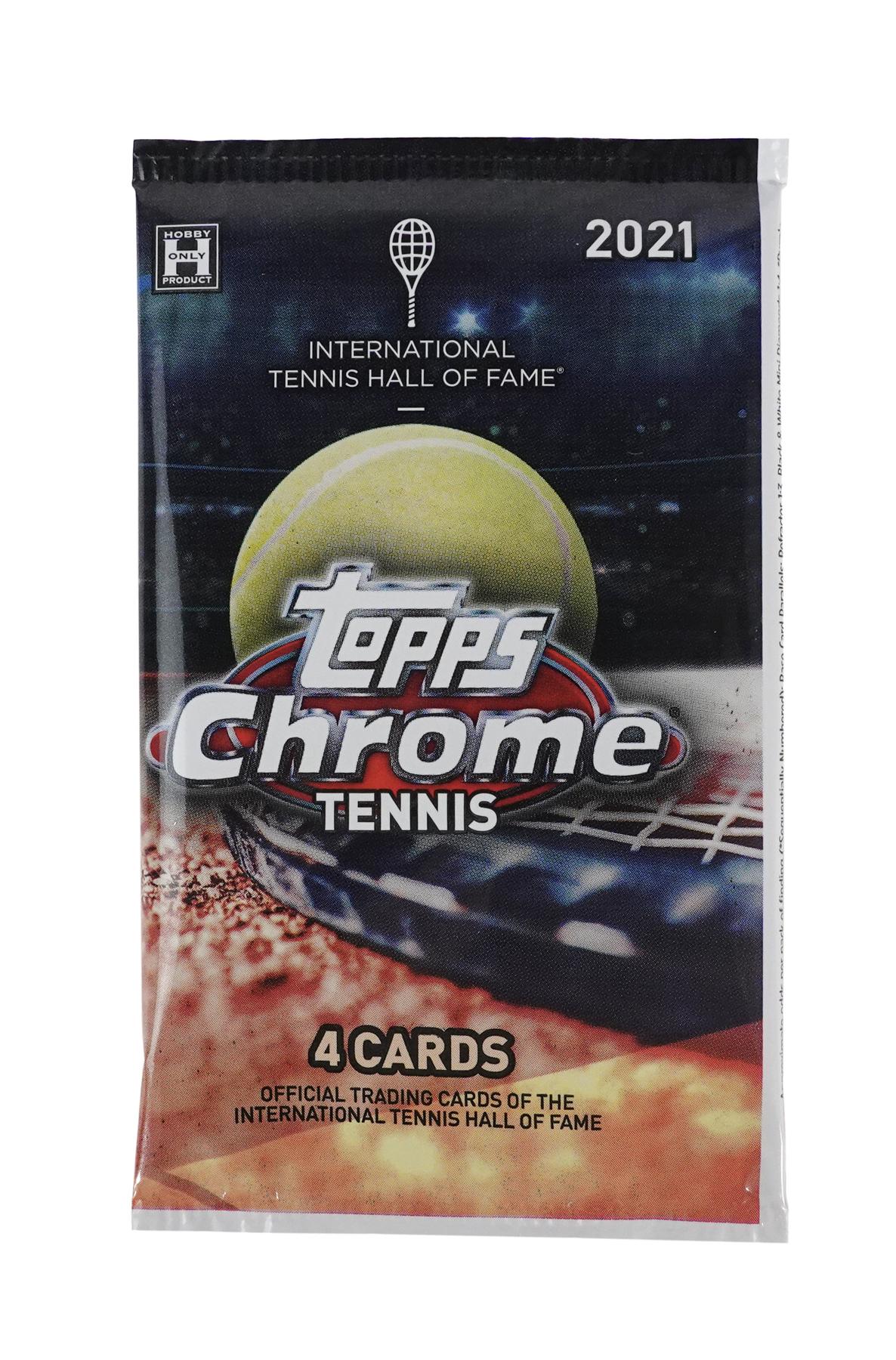 2021 Topps Chrome Tennis Hobby LITE Pack DA Card World