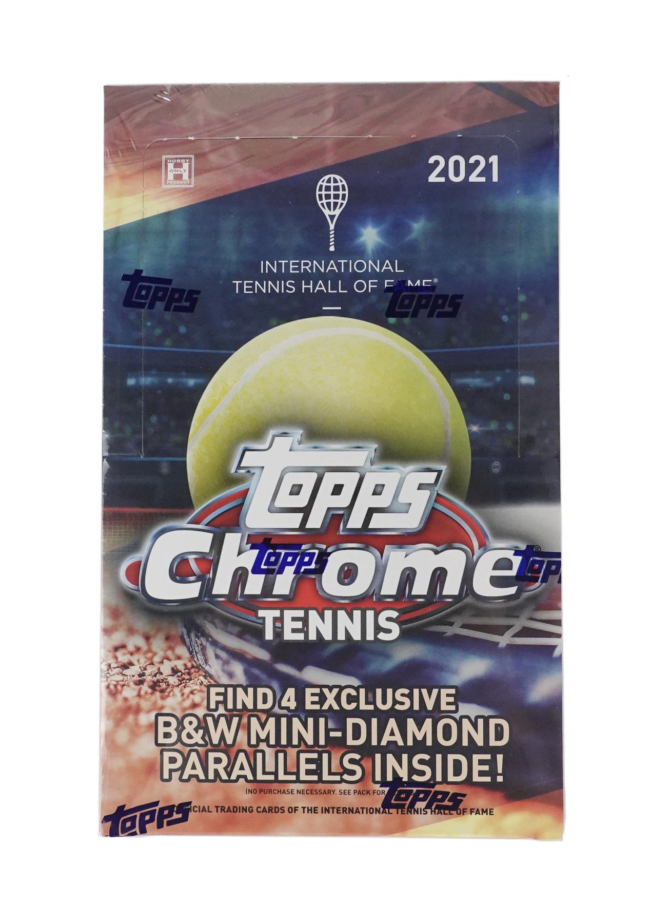 2021 Topps Chrome Tennis Hobby LITE Box DA Card World