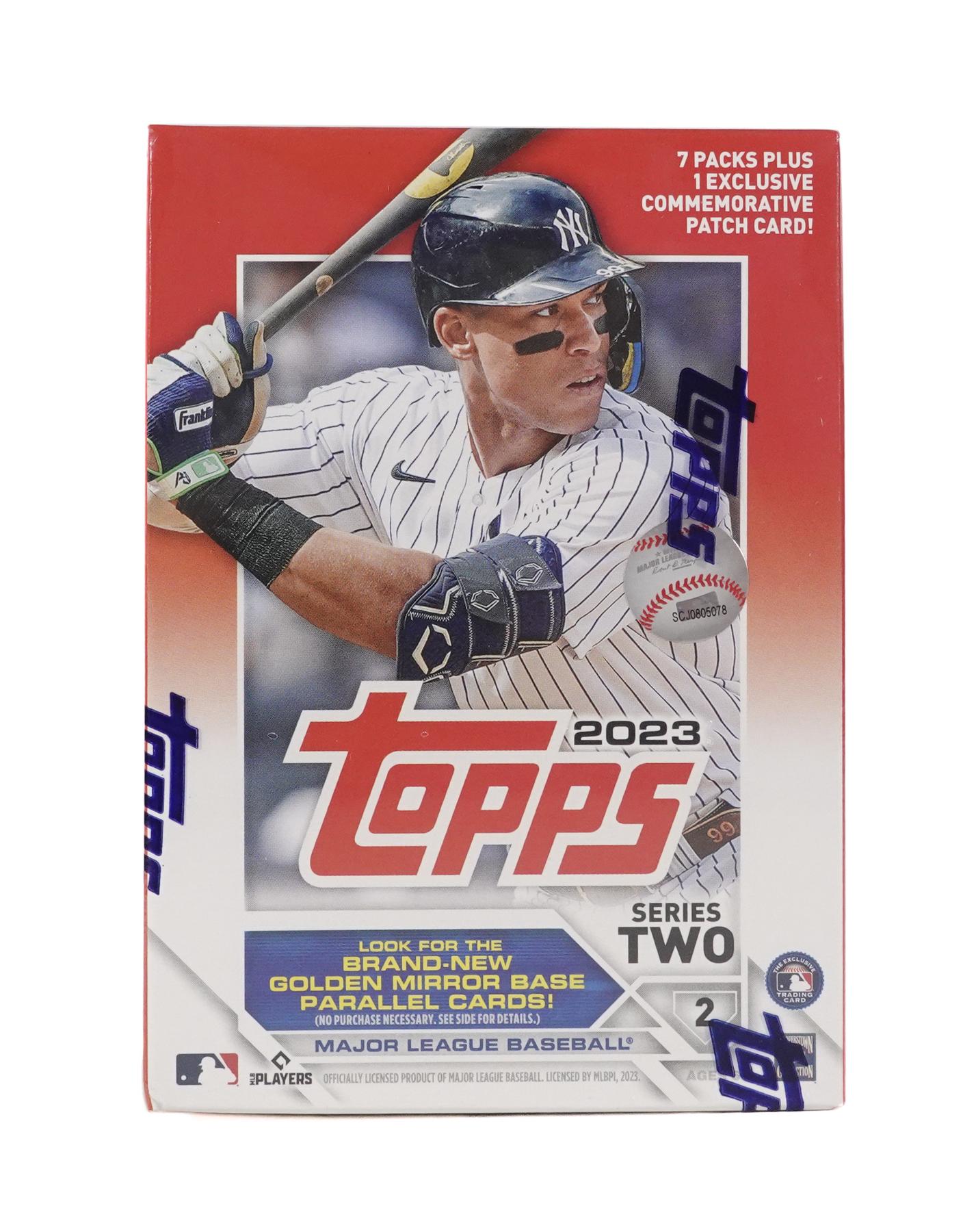 2023 Topps Series 2 Baseball 7-Pack Blaster Box (Commemorative