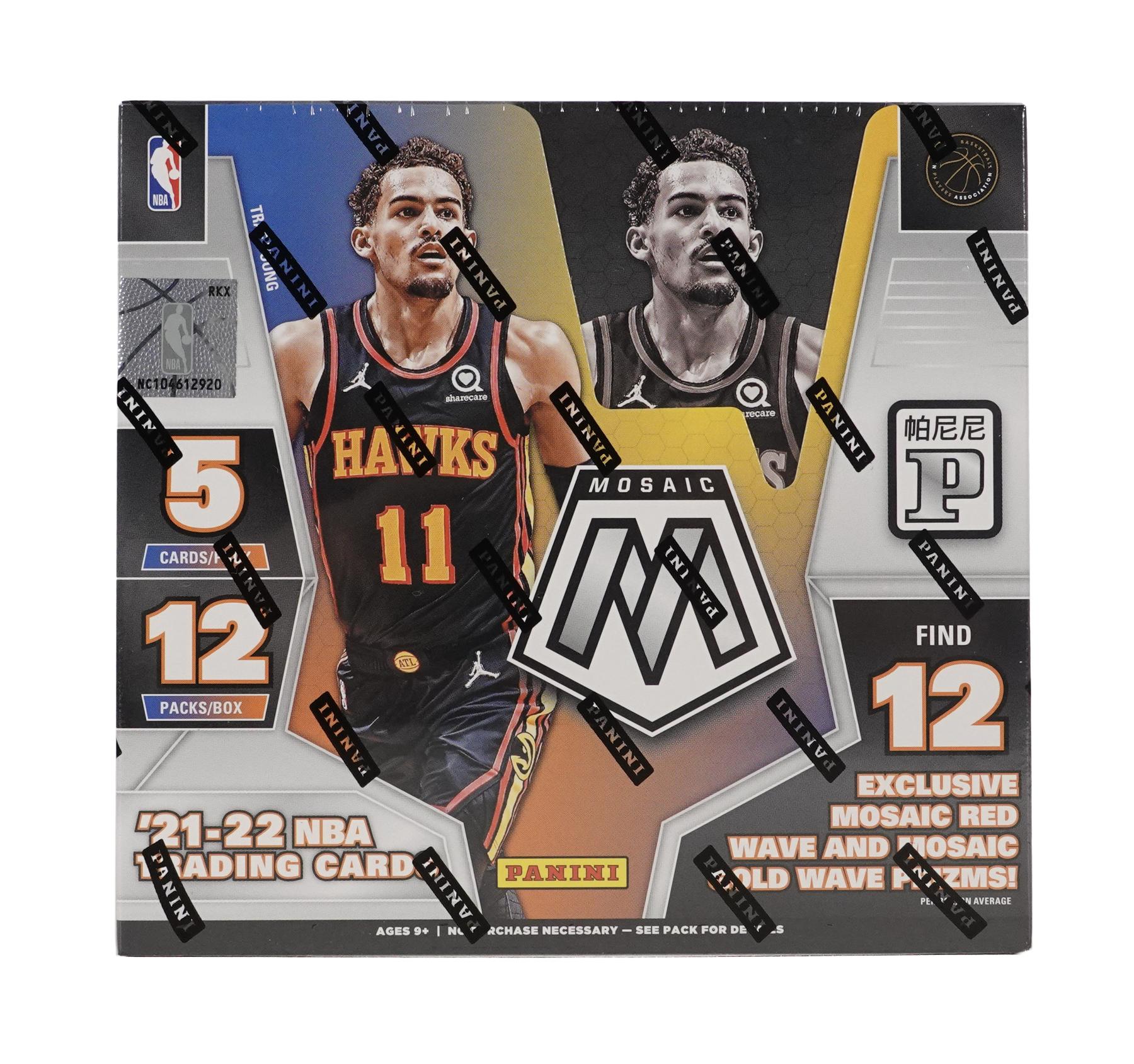 2021/22 Panini Mosaic Basketball Asia Tmall Box DA Card World