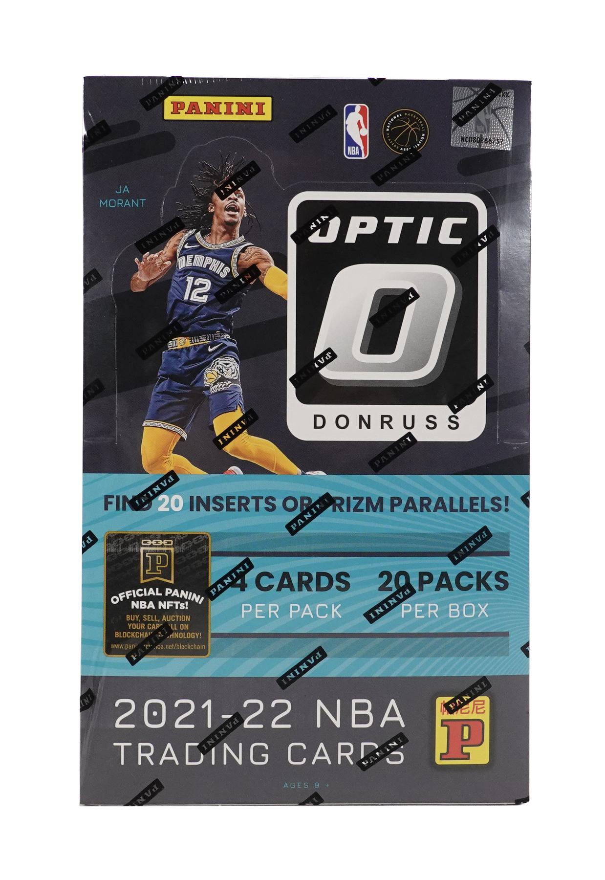 未開封BOX NBA 2021-22 PANINI DONRUSS OPTIC 2021-22 Panini NBA Donruss Optic Basketball Blaster Box