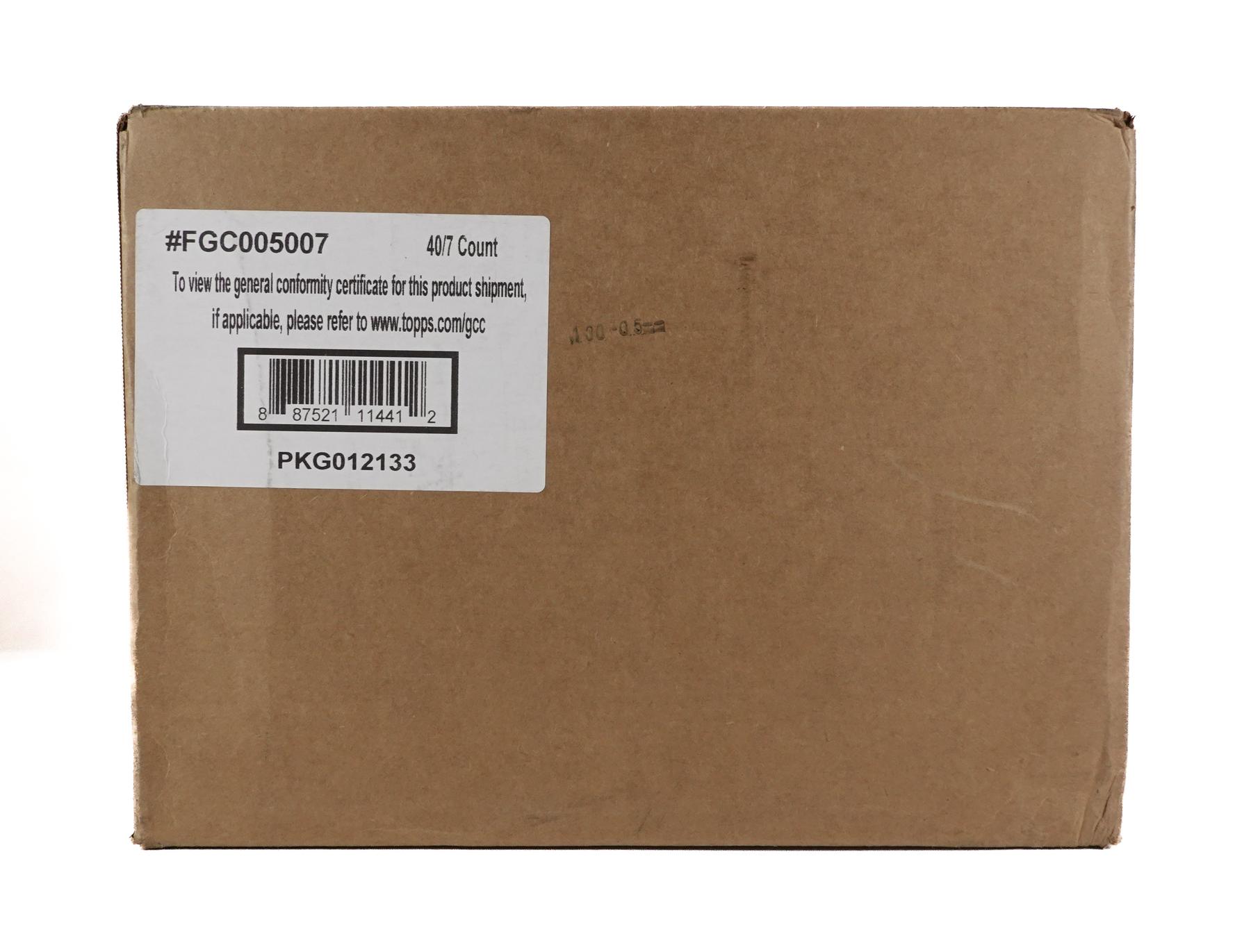 2022/23 Topps Chrome Overtime Elite Basketball 7Pack Blaster 40Box