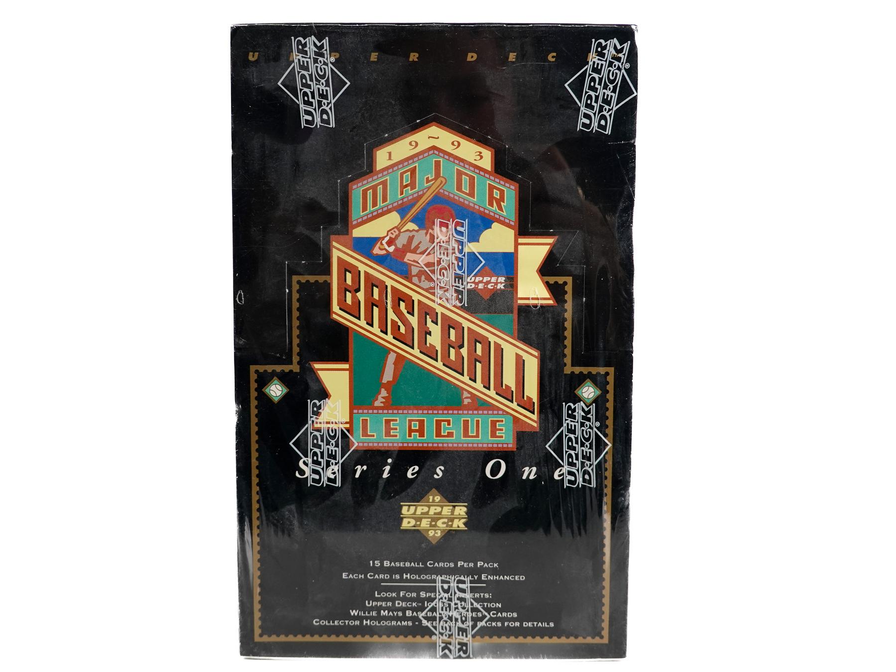 1993 Upper Deck Series 1 Baseball Hobby Box | DA Card World