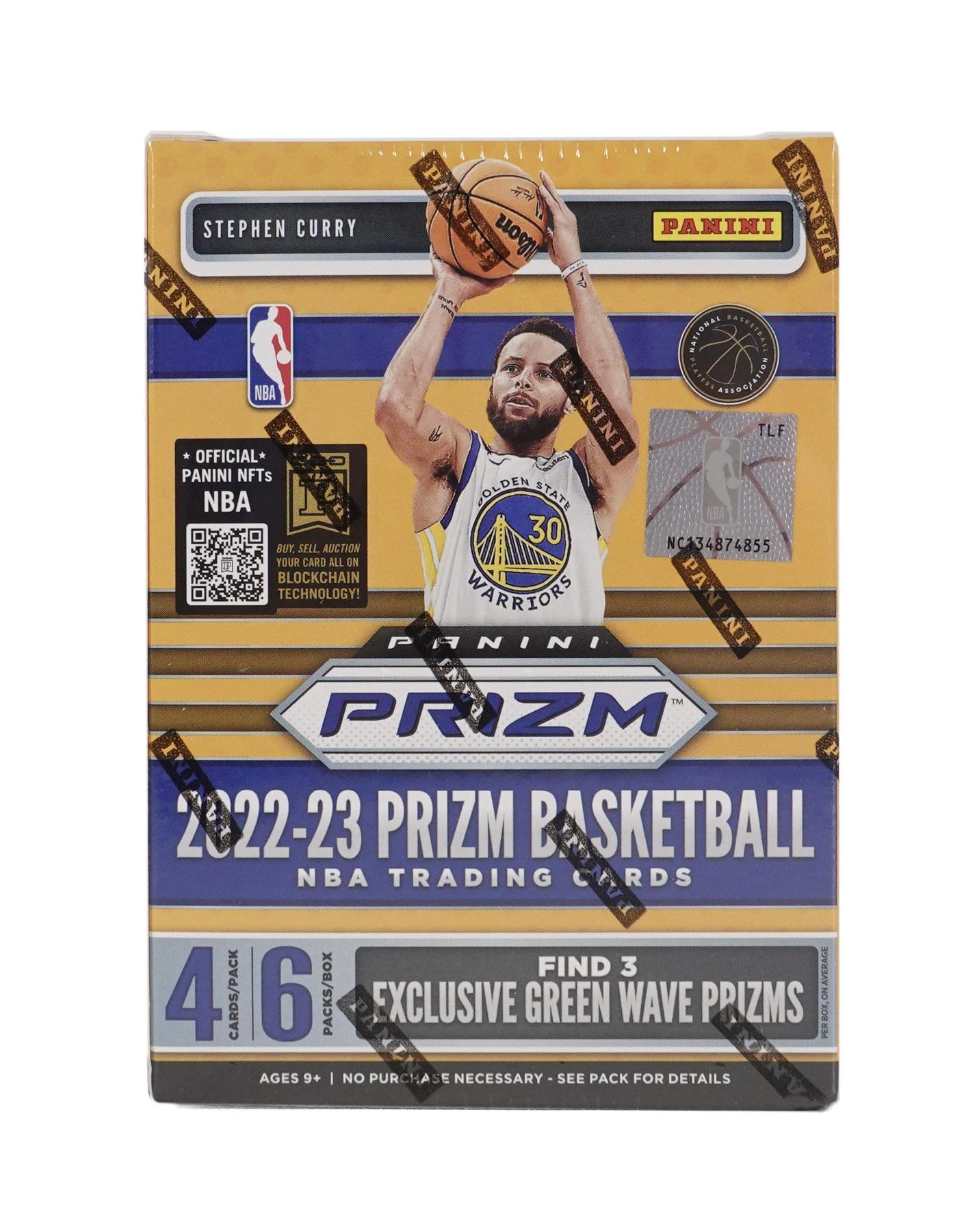 2022/23 Panini Prizm Basketball 6-Pack Hobby Blaster Box (Green