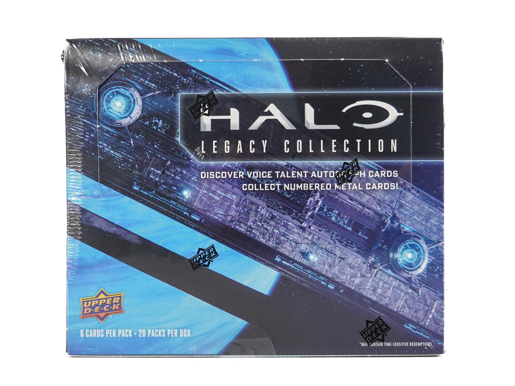 2023 Upper Deck Halo: Legacy Collection Trading Cards Hobby Box