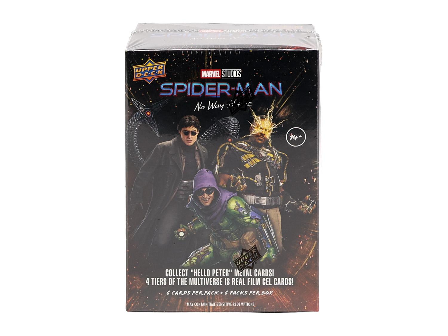 2023 Upper Deck Spider-Man No Way Home Blaster Box | DA Card World