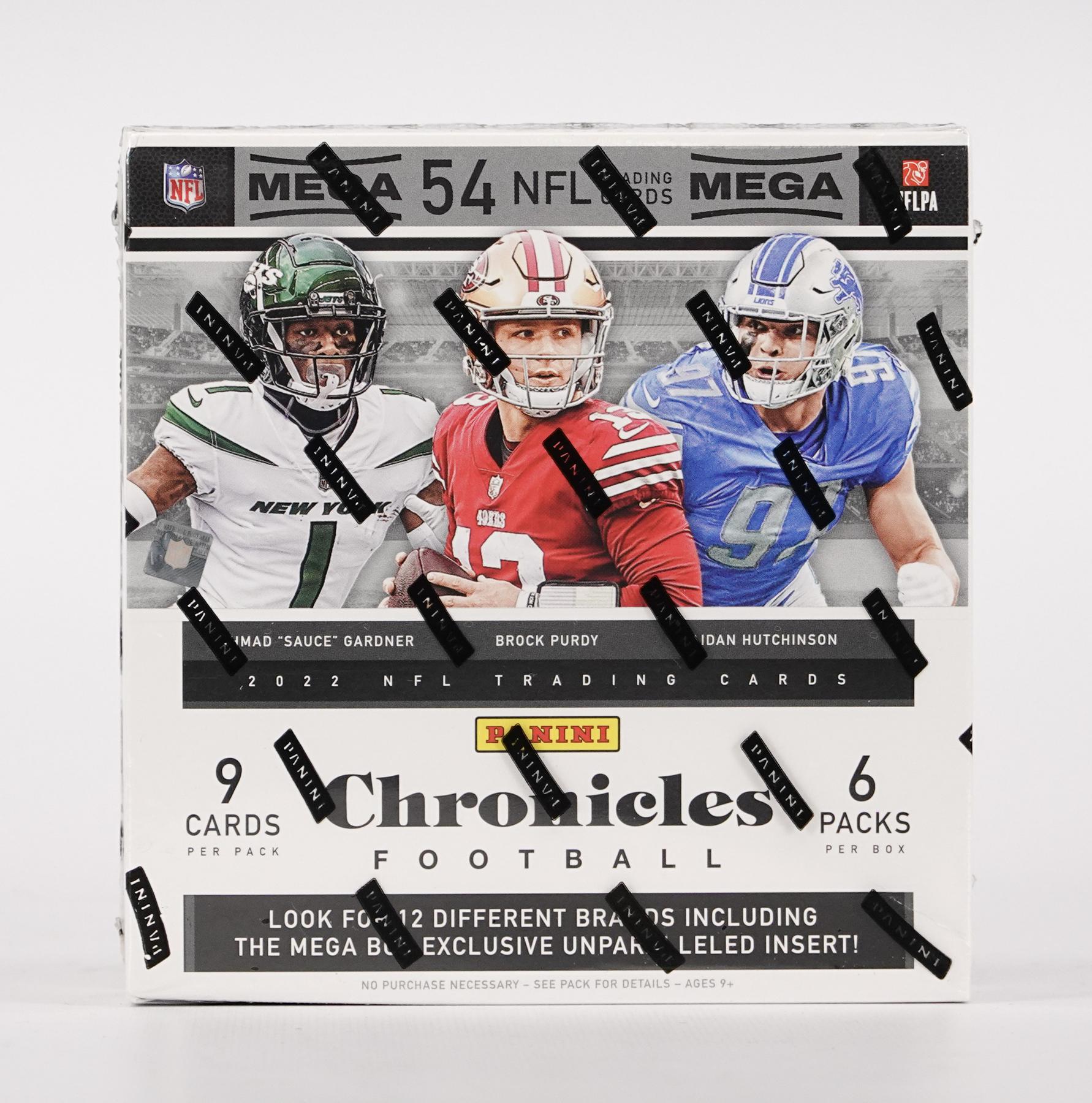 2022 Panini Chronicles Football Mega Box (Unparalleled Inserts