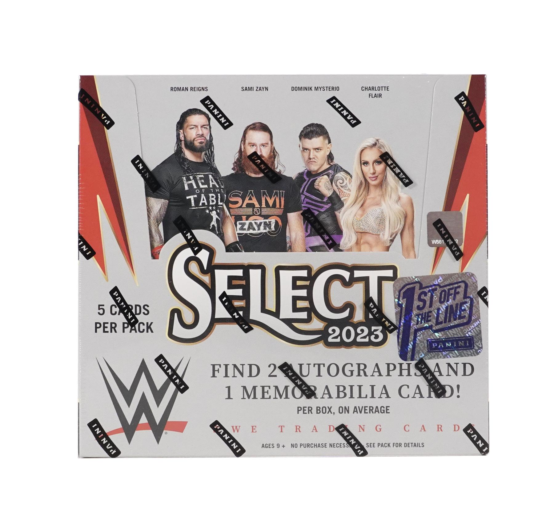 2023 Panini Select WWE Wrestling 1st Off The Line FOTL Hobby Box DA