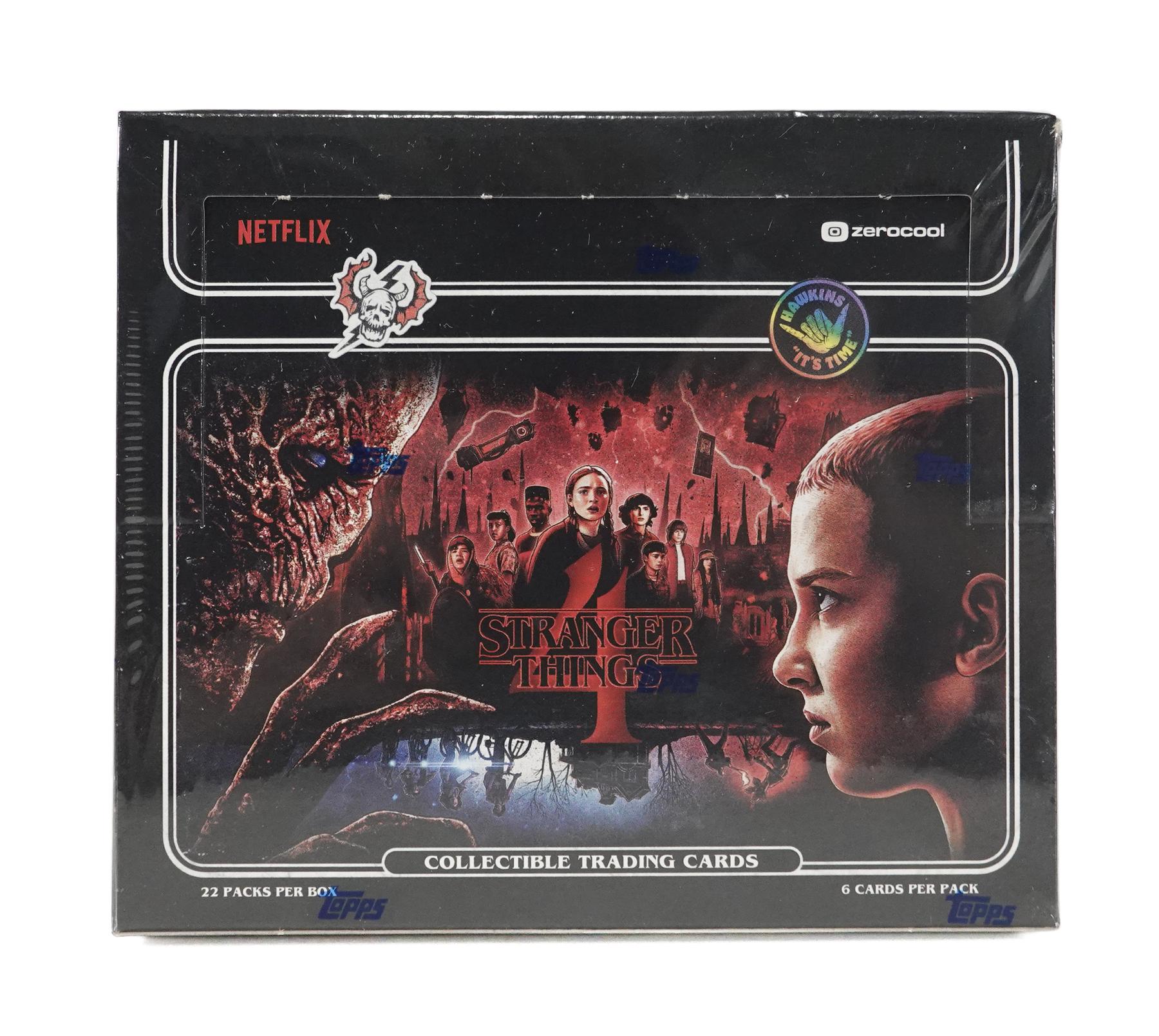 Stranger Things Season 4 Hobby Box (zerocool 2023) | DA Card 