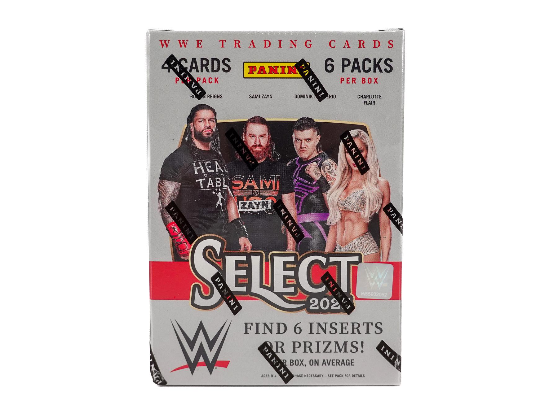 2022 Panini Select WWE Factory Sealed 6-Pack Blaster Box