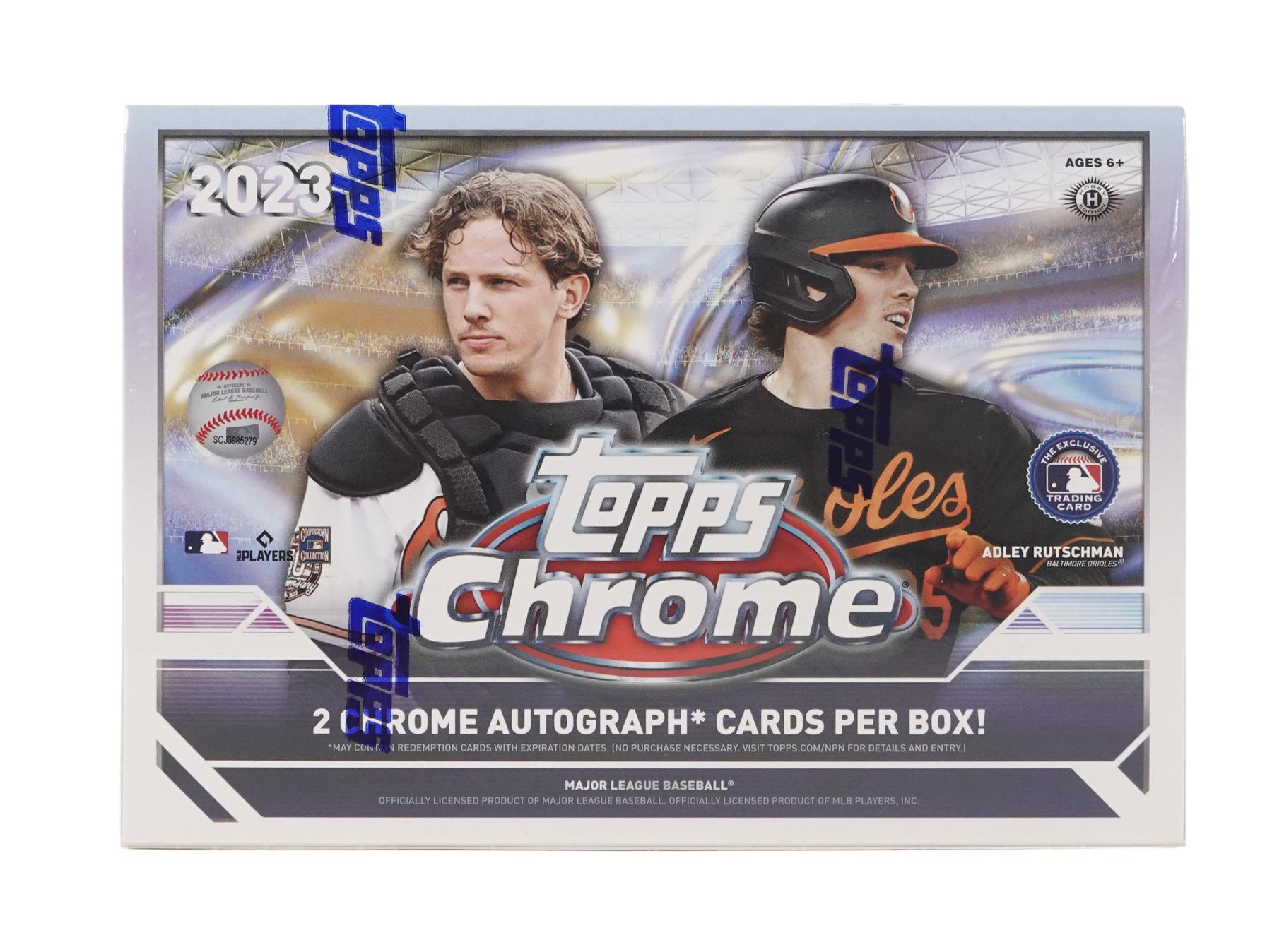 2023 Topps Chrome Baseball Delight Box DA Card World