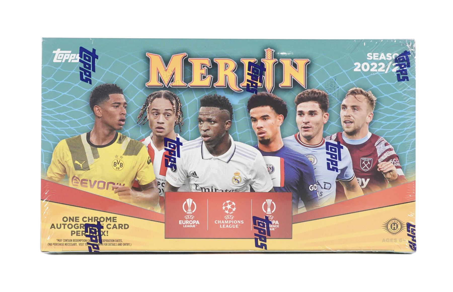 2022/23 Topps UEFA Club Competitions Merlin Chrome Soccer 