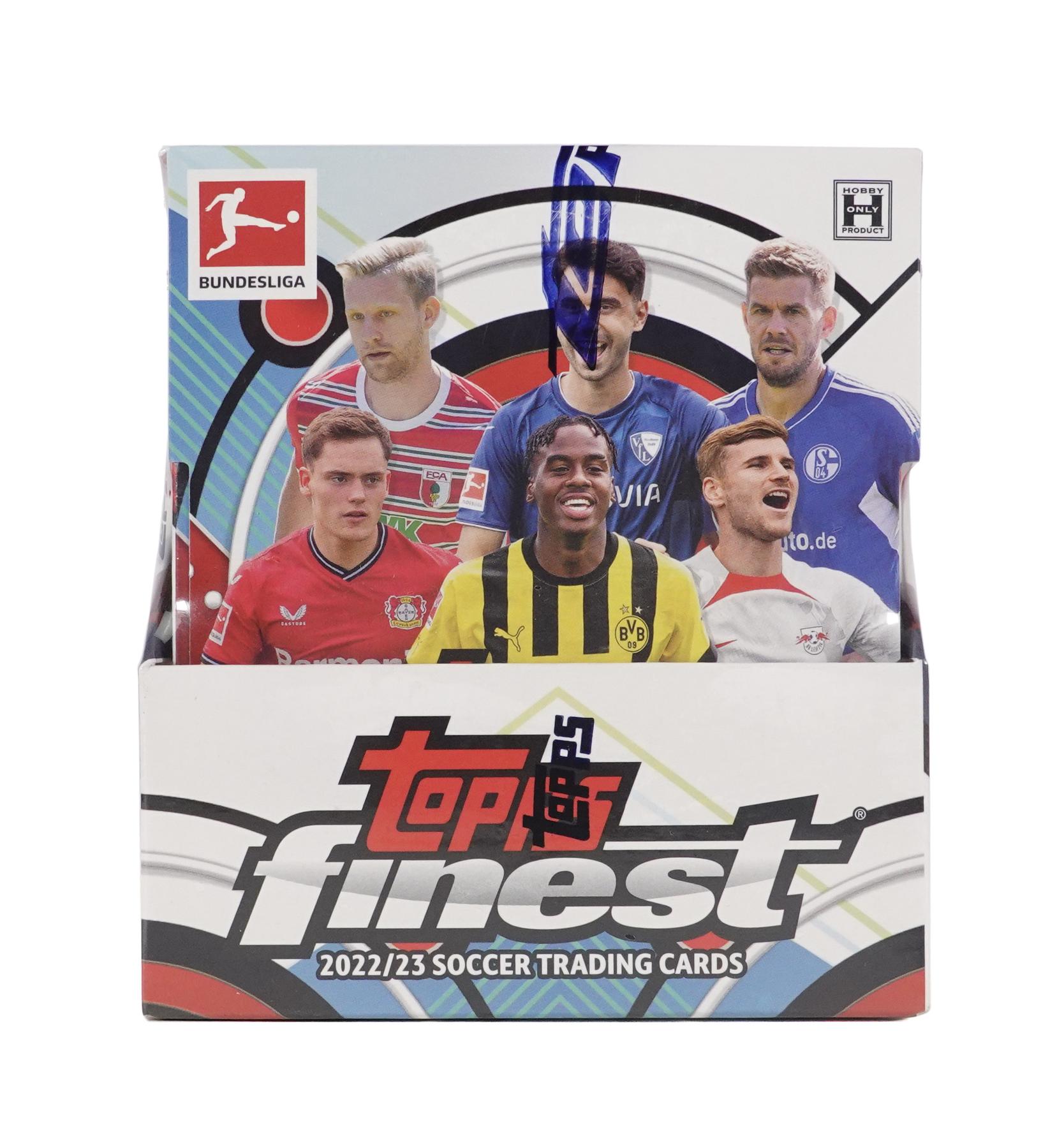 2022/23 Topps Finest Bundesliga Soccer Hobby Box | DA Card World