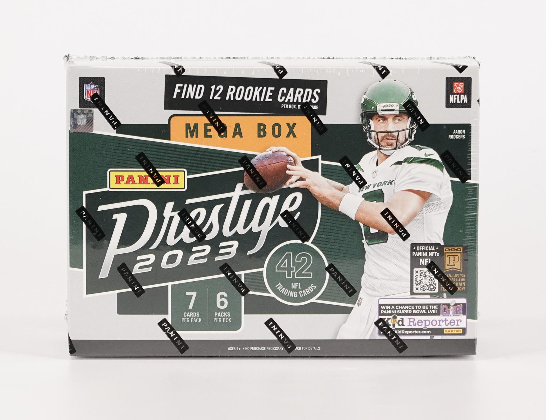 2023 Panini Prestige Football Mega Box DA Card World