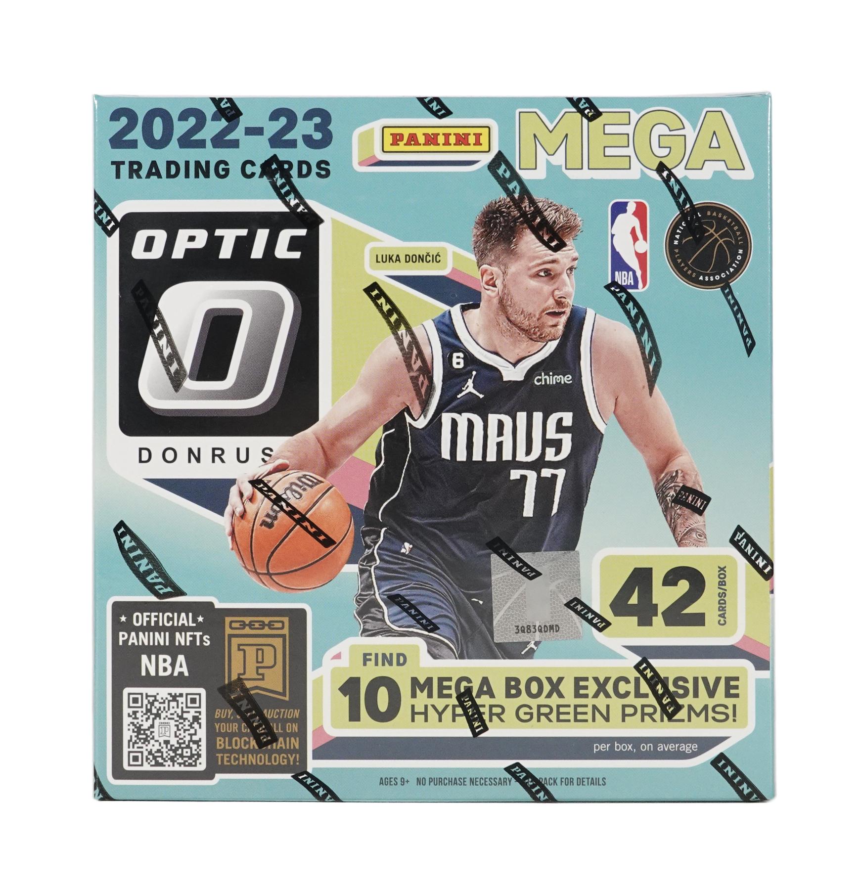 2022/23 Panini Donruss Optic Basketball Fanatics Mega Box (Hyper Green ...