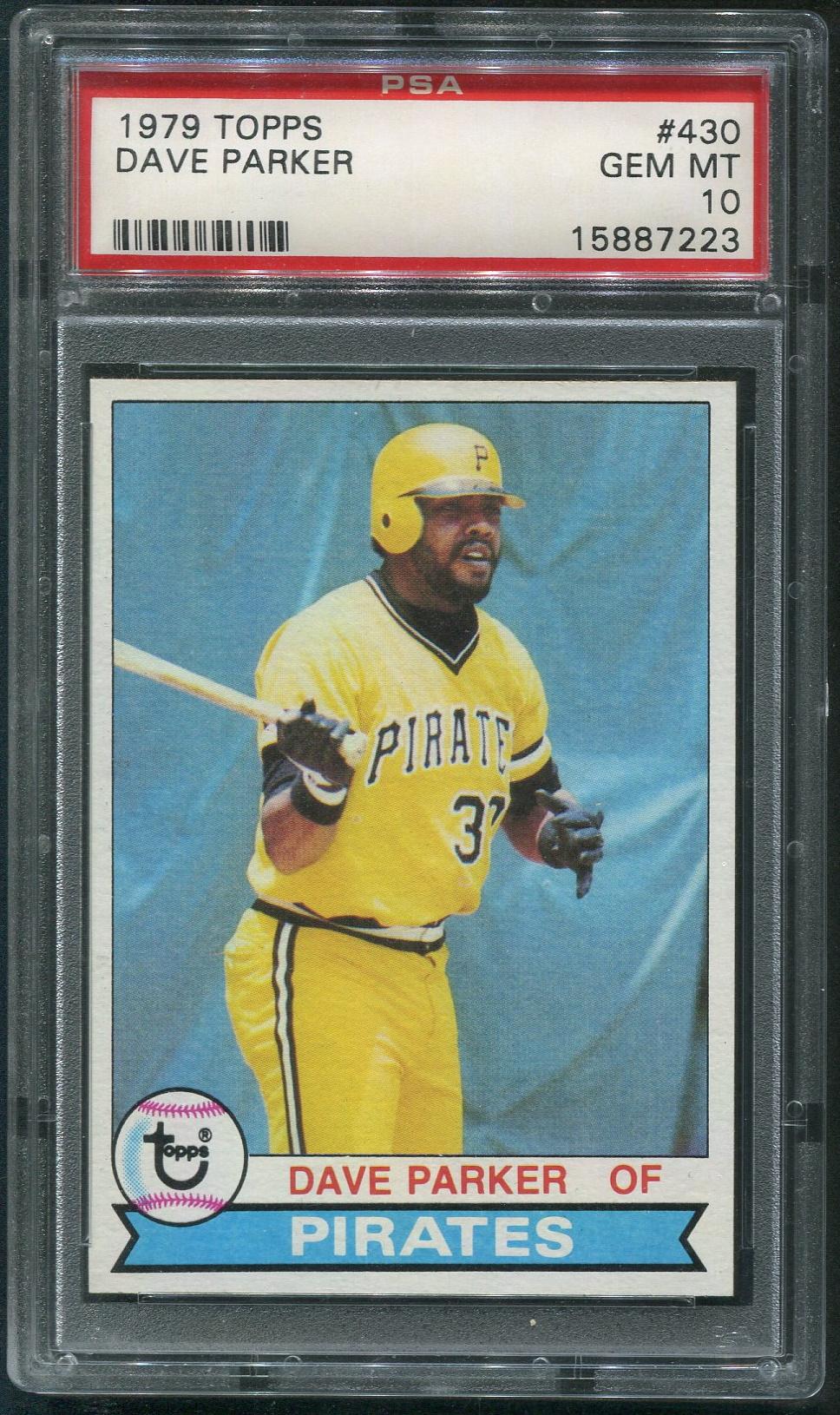 1989 Topps Mike Schmidt & Dave Parker Both Psa 10