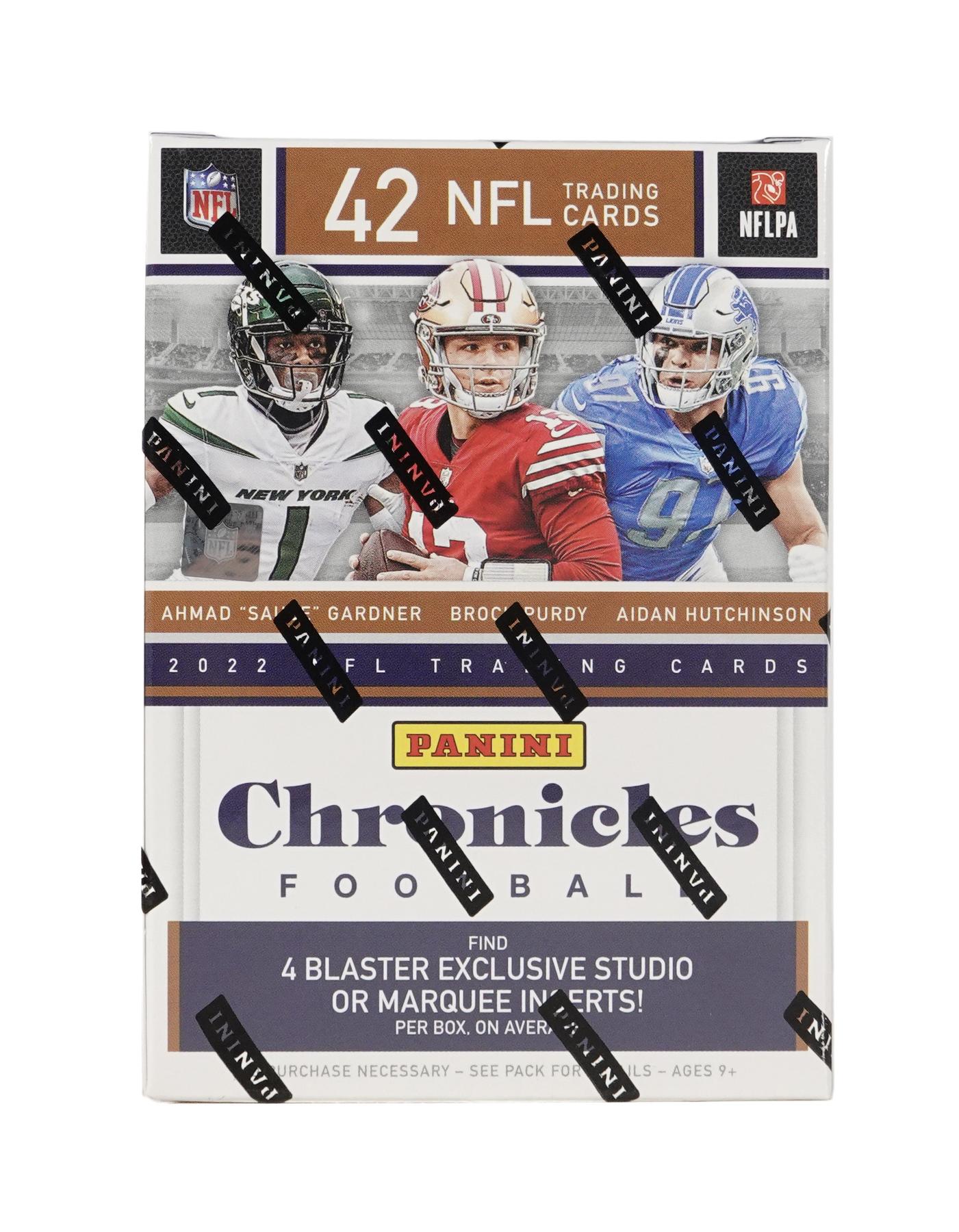 2022 Panini Chronicles Football 6-Pack Hobby Blaster Box (Marquee ...