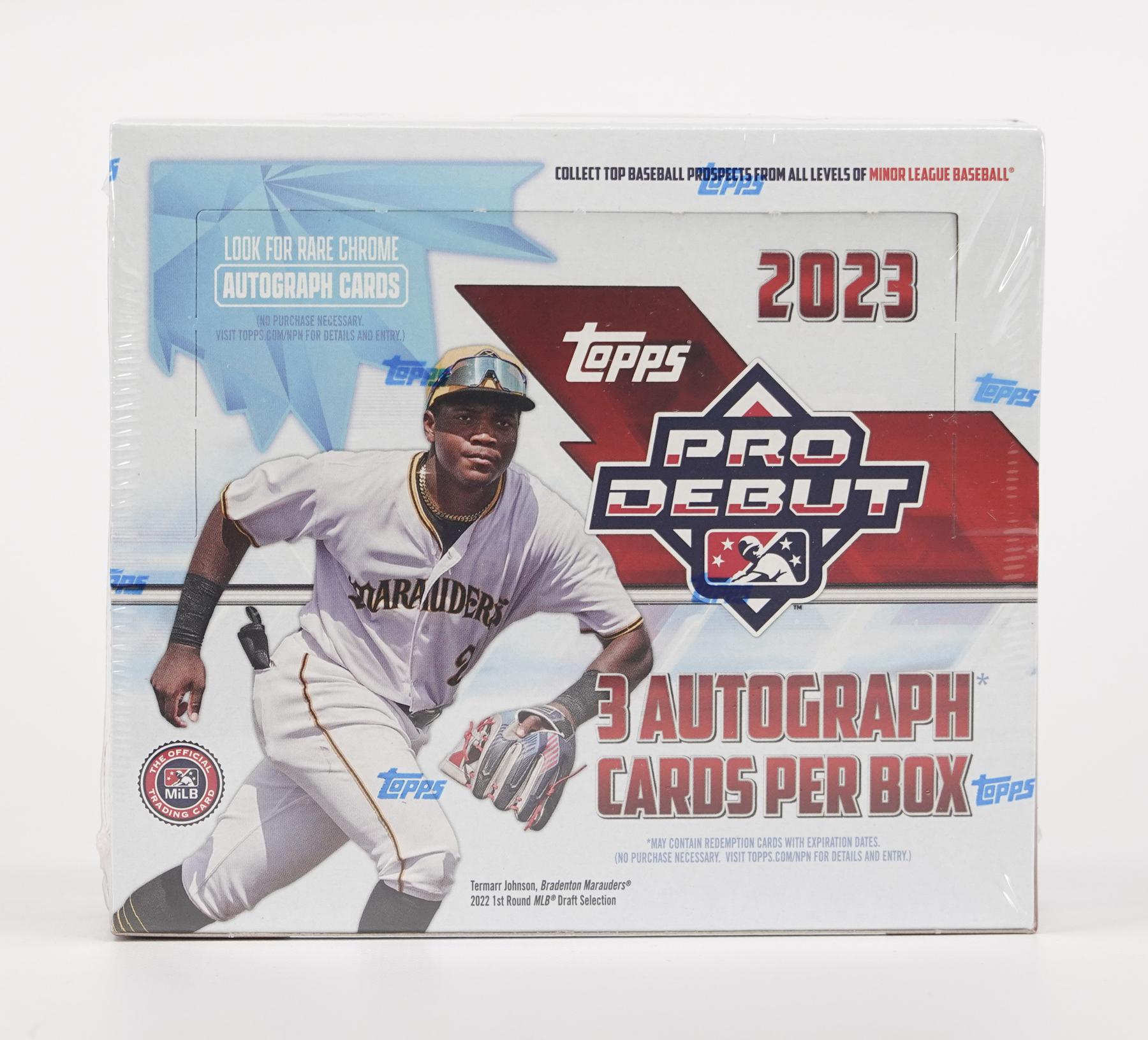 2023 Topps Pro Debut Baseball Hobby Jumbo Box