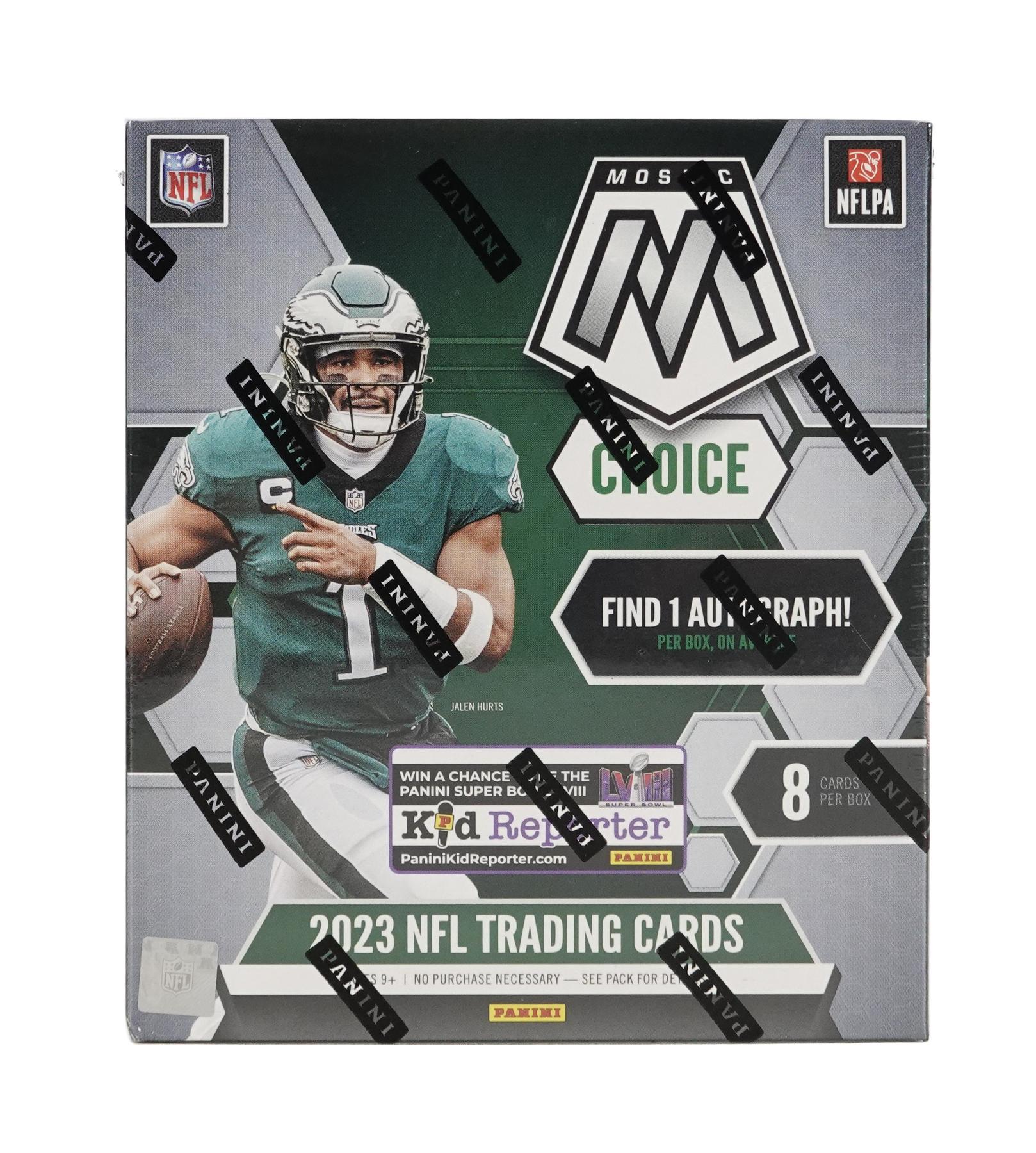 2023 Panini Mosaic Football Choice Box DA Card World