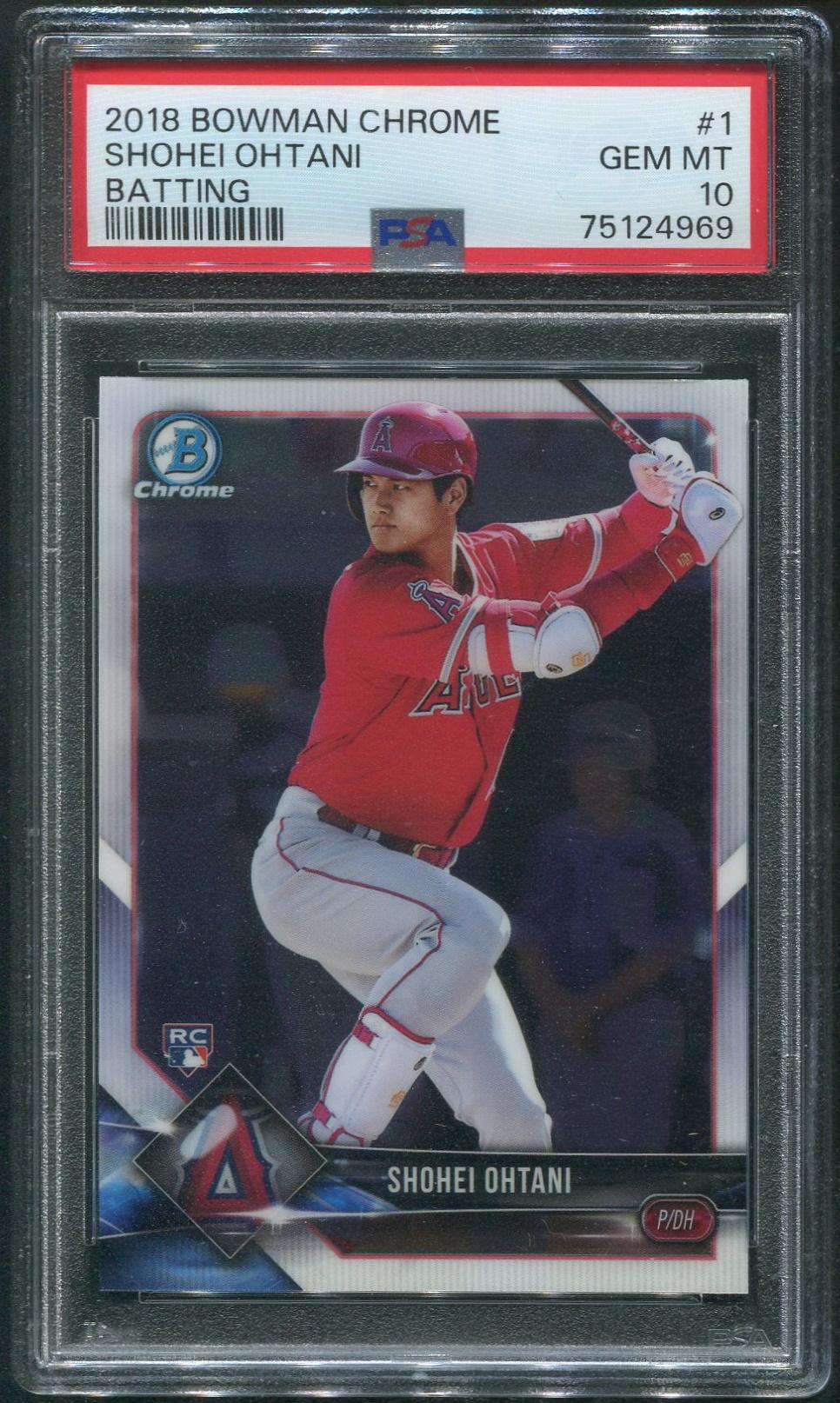  Shohei Ohtani PSA Graded Card Mystery Power Pack - 1