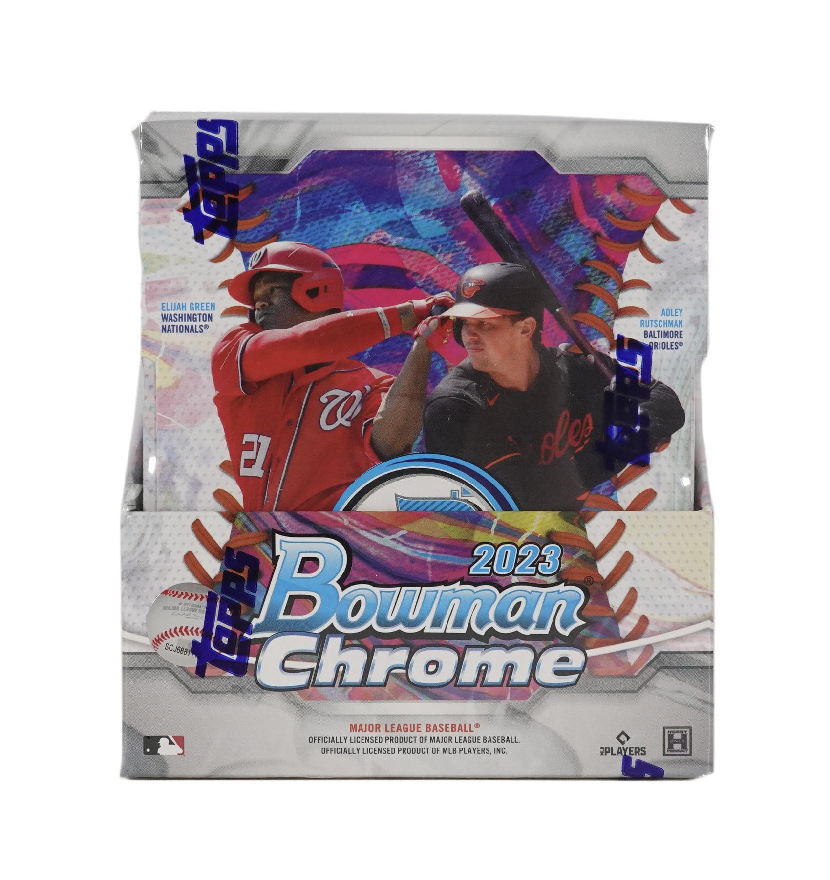 2023 Bowman Chrome Baseball Hobby Box - Legends Fan Shop