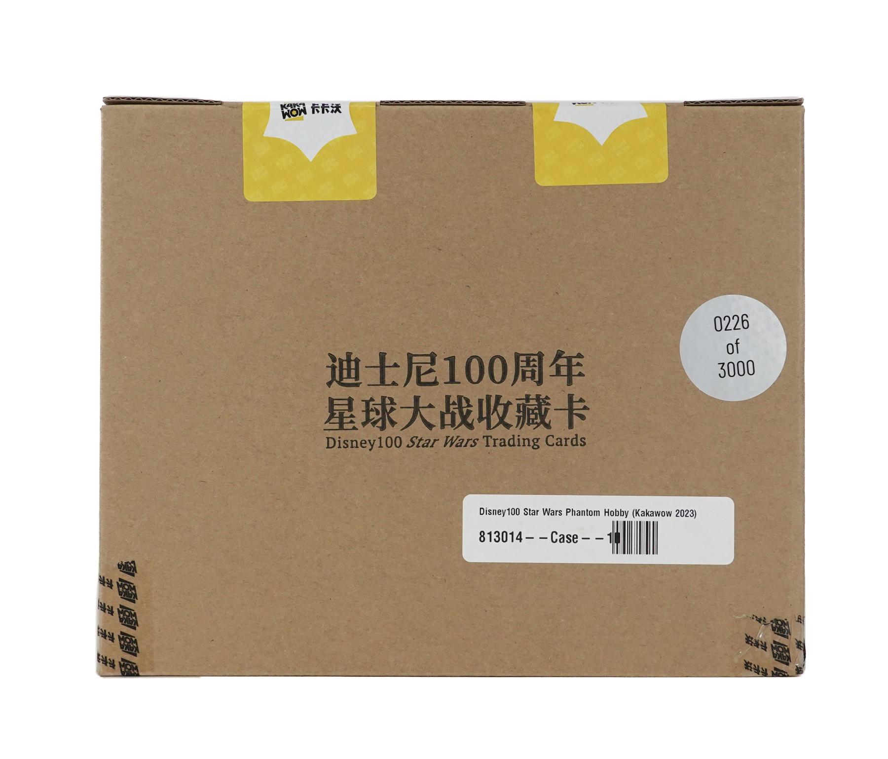 Disney100 Star Wars Phantom Hobby 10Box Case (Kakawow 2023) DA Card
