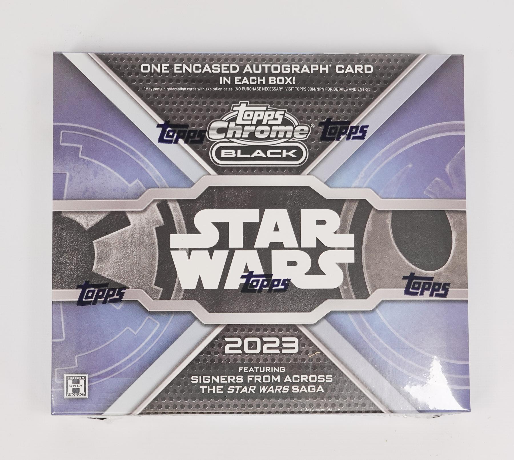 Star Wars Chrome Black Hobby Box (Topps 2023) | DA Card World