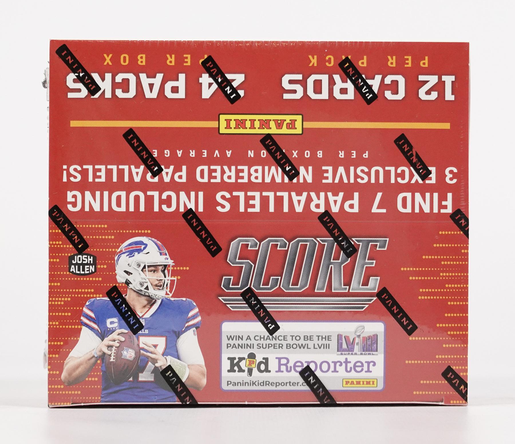 2023 Panini Score Football Retail 24-Pack Box | DA Card World