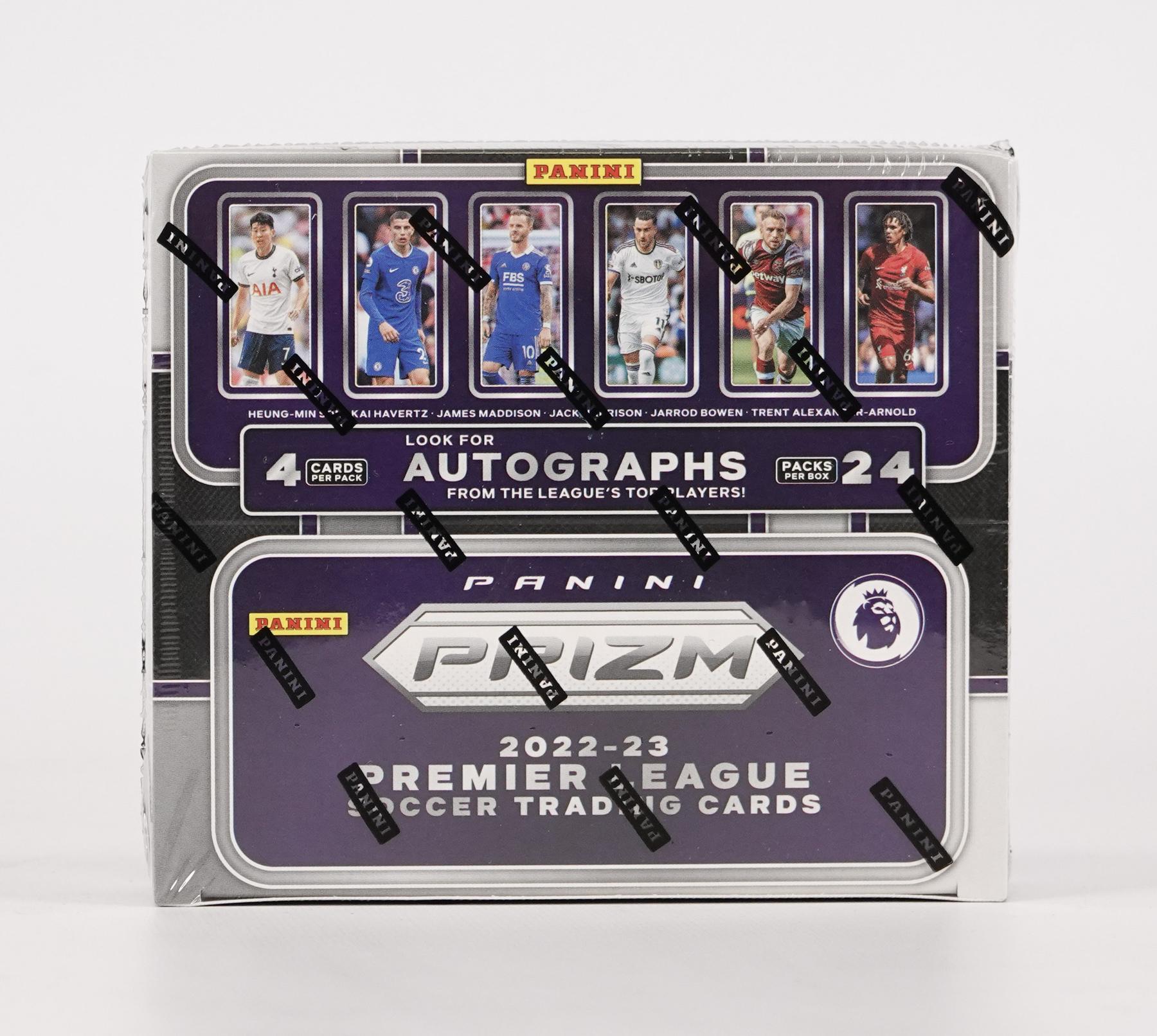 2022/23 Panini Prizm Premier League EPL Soccer Retail 24-Pack Box