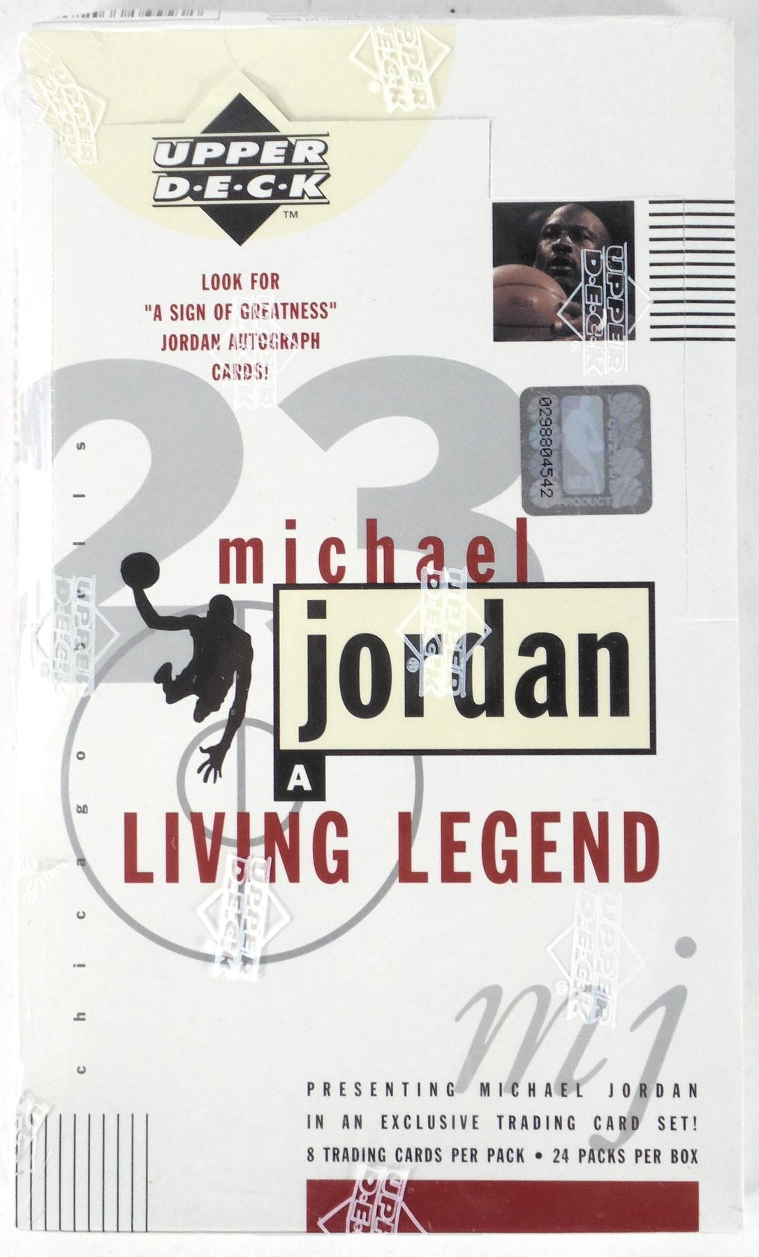 1998/99 Upper Deck Michael Jordan Living Legend Basketball 24-Pack