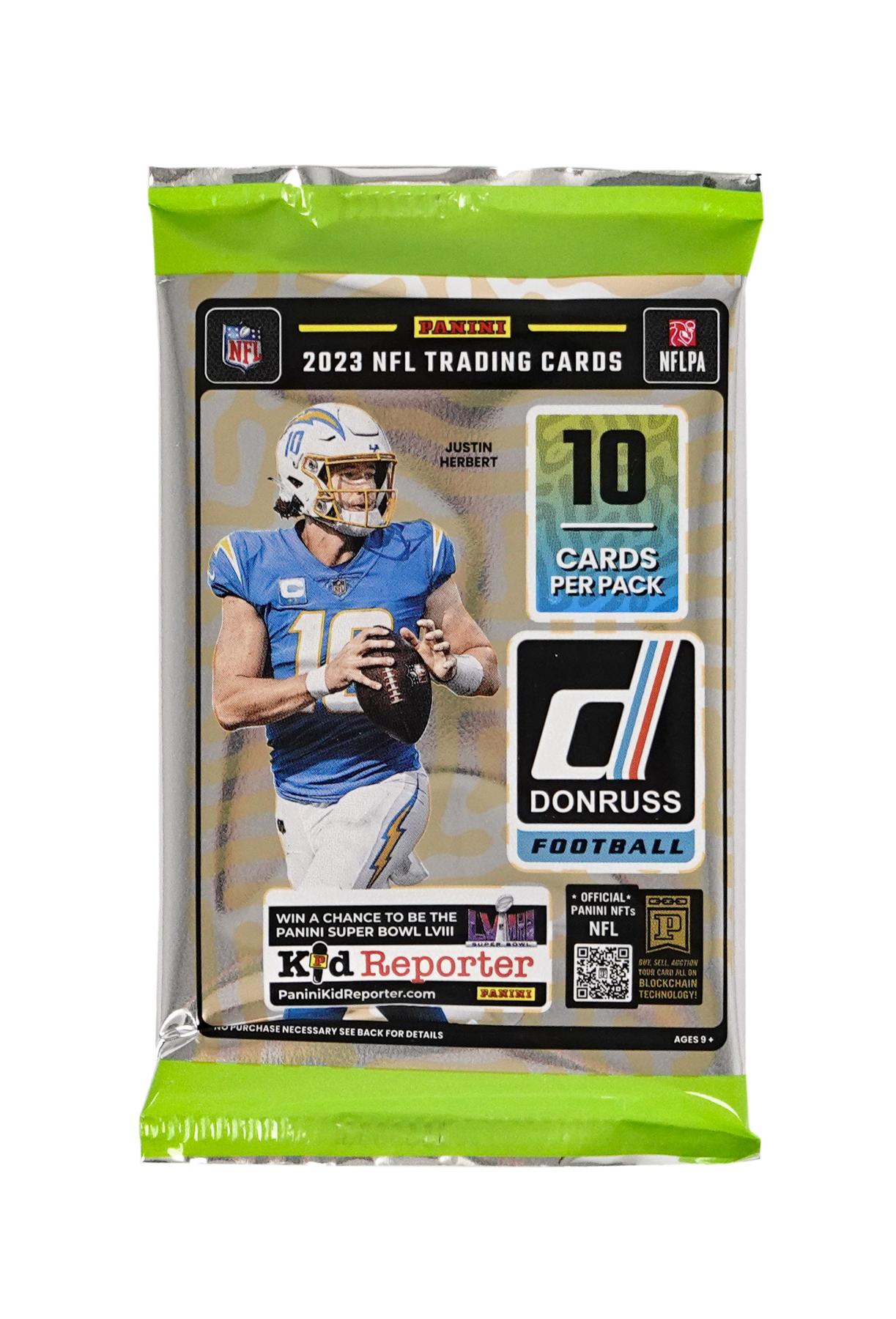 2023 Panini Donruss Football Hobby Pack DA Card World