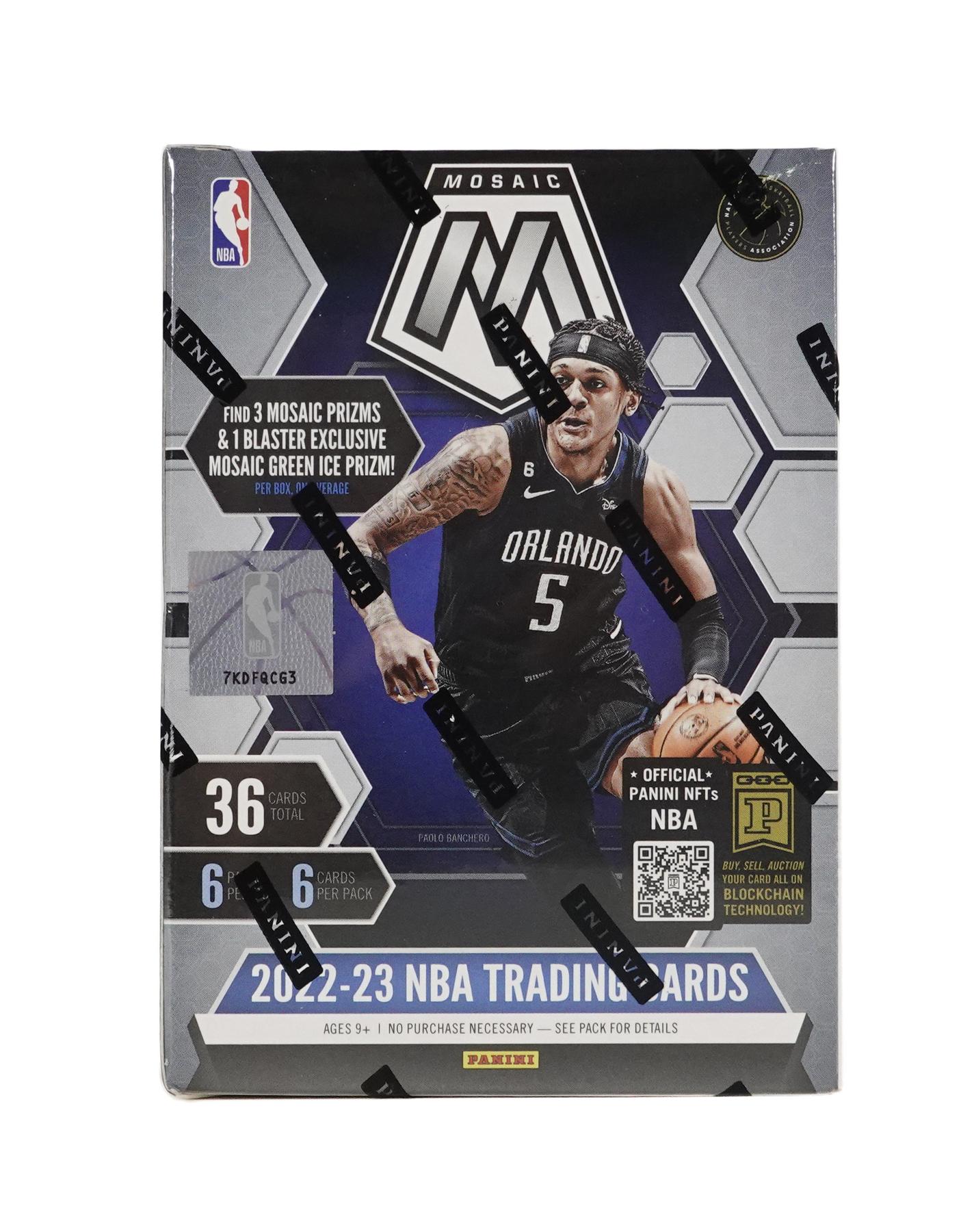 2022/23 Panini Mosaic Basketball Blaster Hobby Box (Green Ice