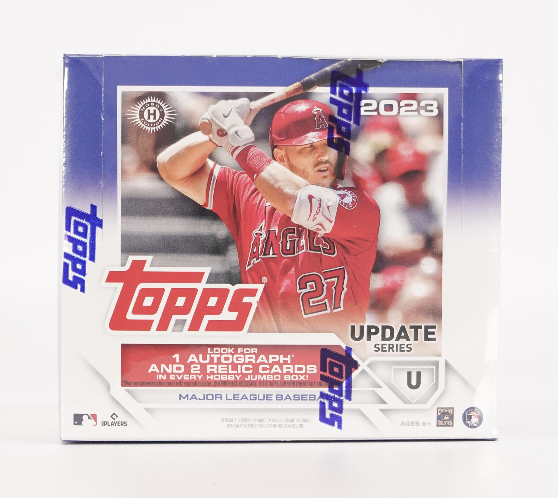 送料無料でお届けします MLB 2023 TOPPS UPDATE SERIES HOBBY BOX