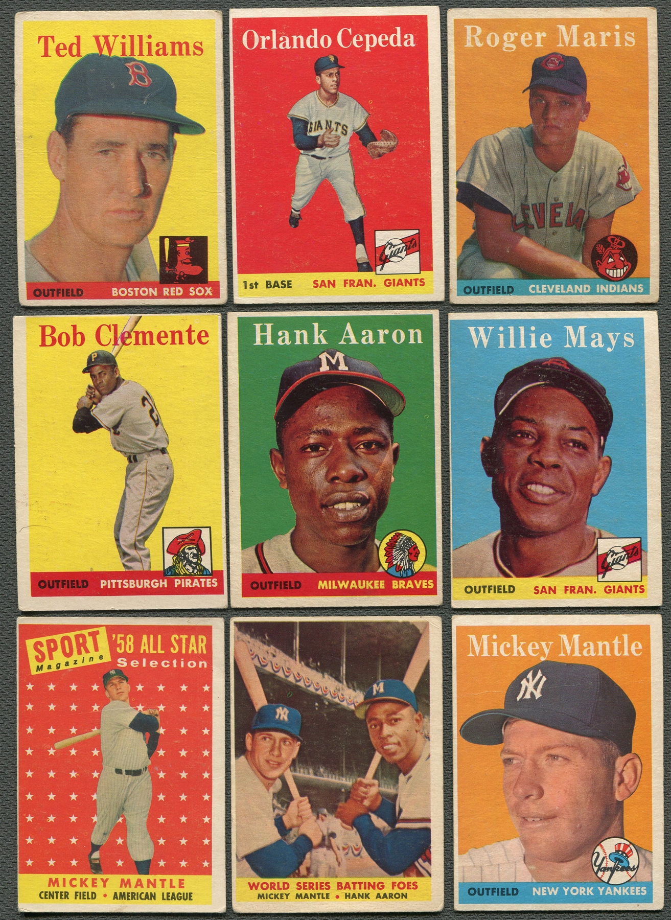 1958 Topps Baseball Complete Set (EX) | DA Card World