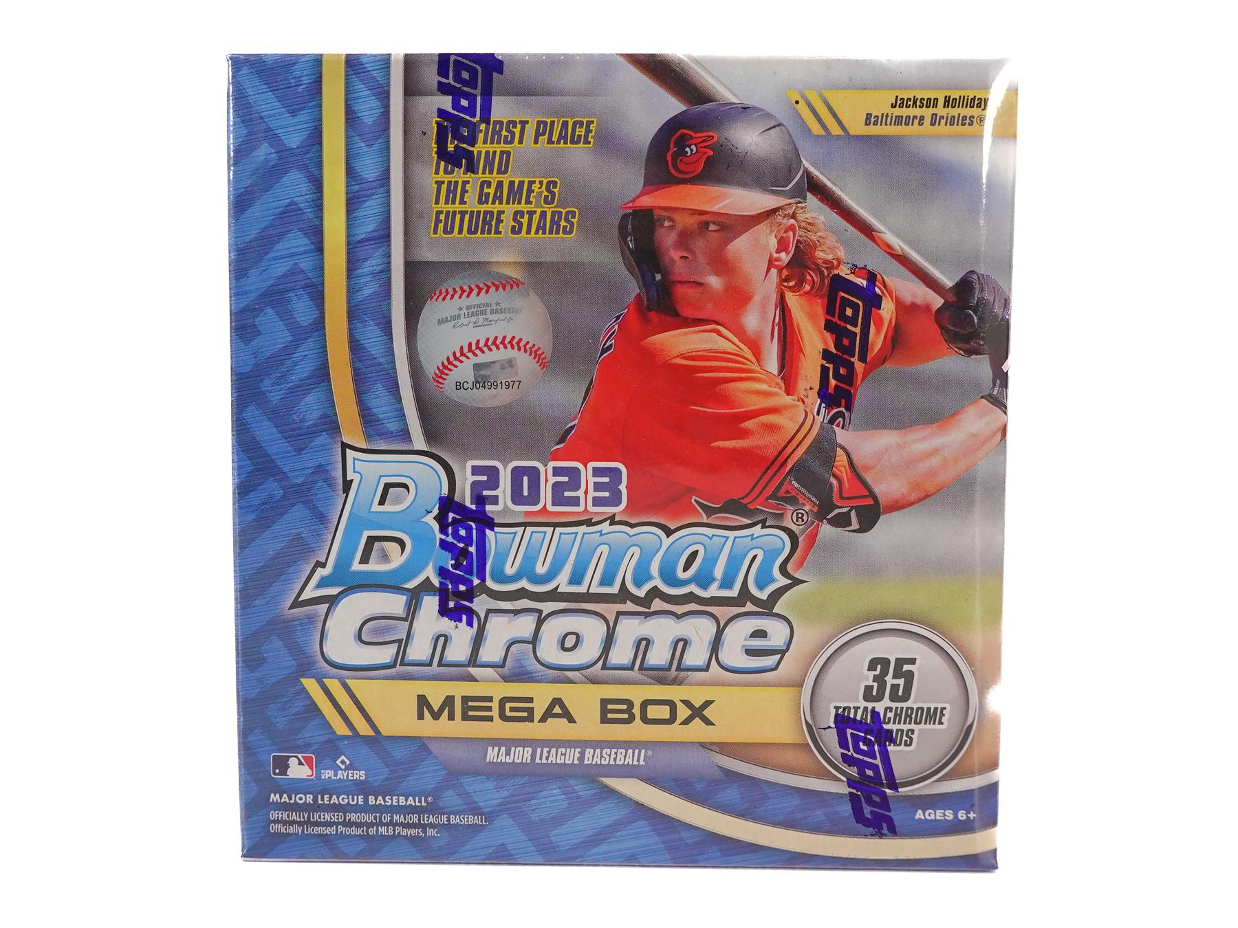 2023 Bowman Chrome Mega Box Brooks Brannon 1st Bowman Mojo Refractor  #BCP-245