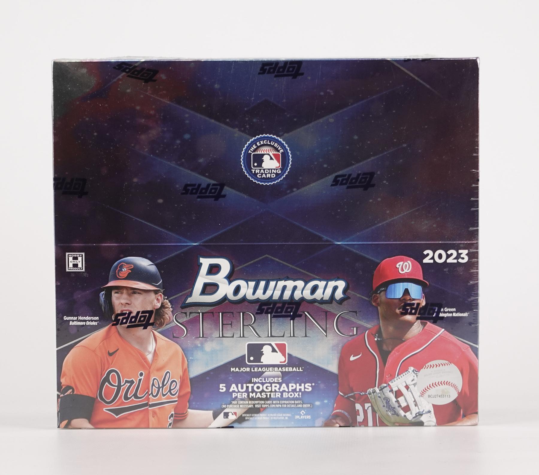 2023 Bowman Sterling Baseball Hobby Box | DA Card World