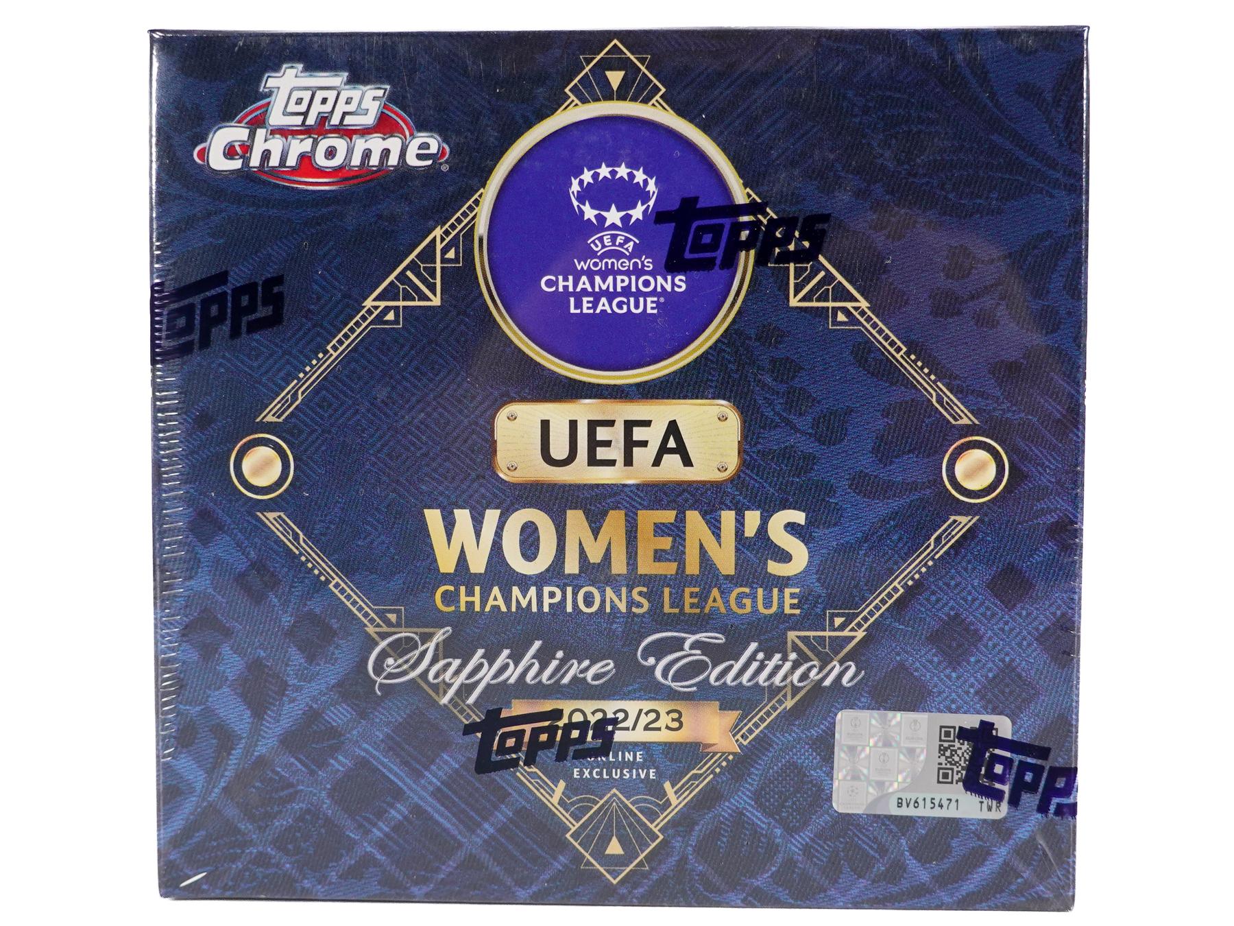 2022/23 Topps Chrome UEFA Women's Champions League Sapphire