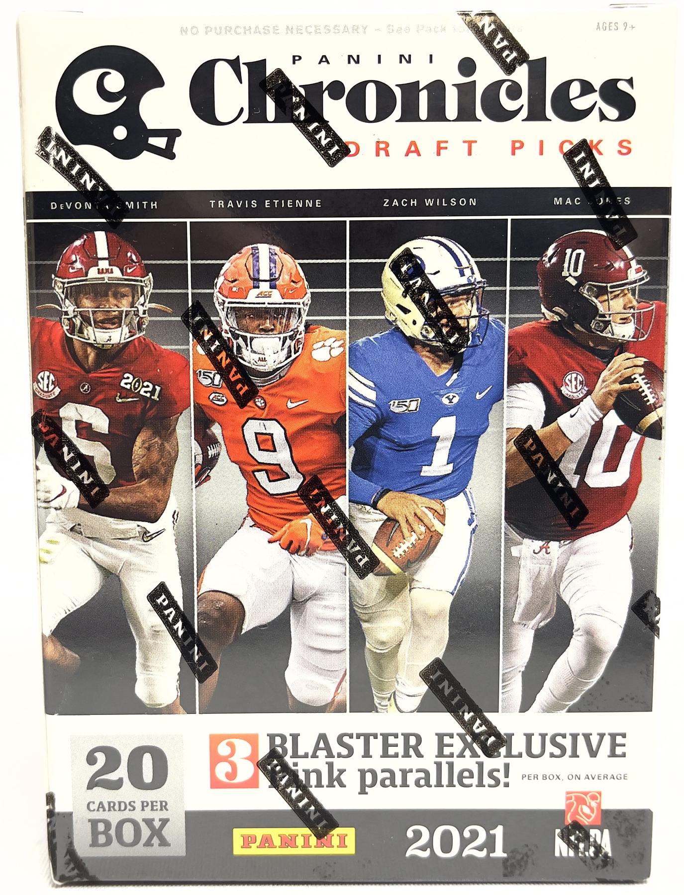 2021 Panini Chronicles Draft Picks College Football Mega Box