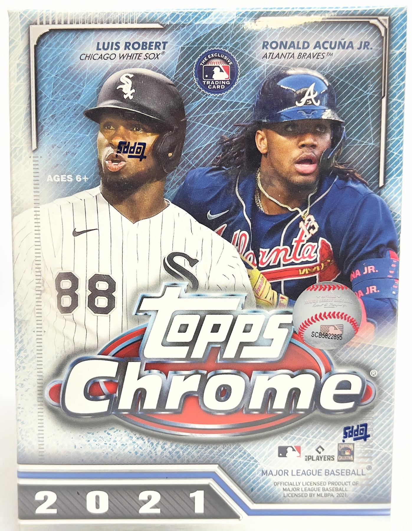 2021 Topps Chrome Baseball 8-Pack Blaster Box | DA Card World