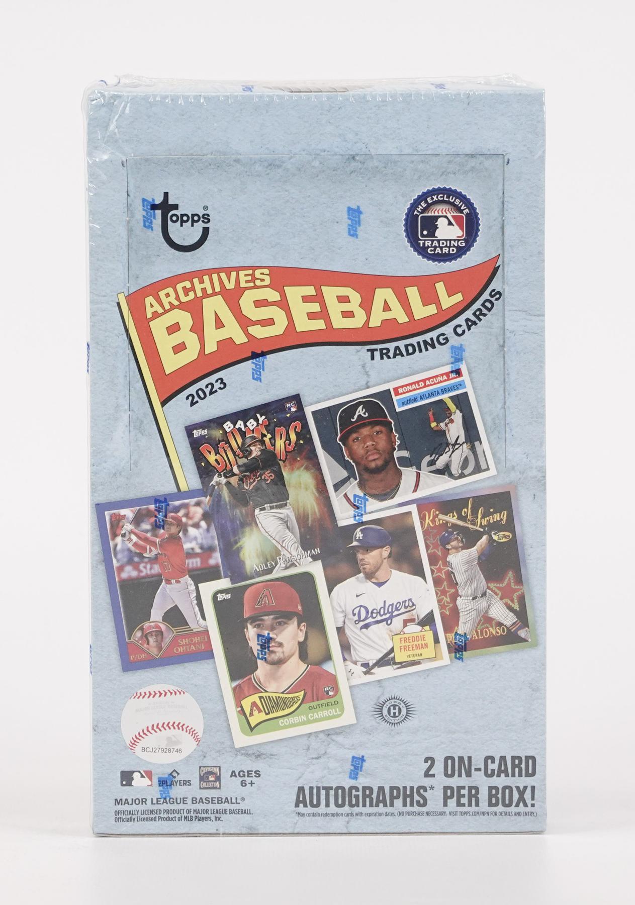 2023 Topps Archives Baseball Hobby Box | DA Card World