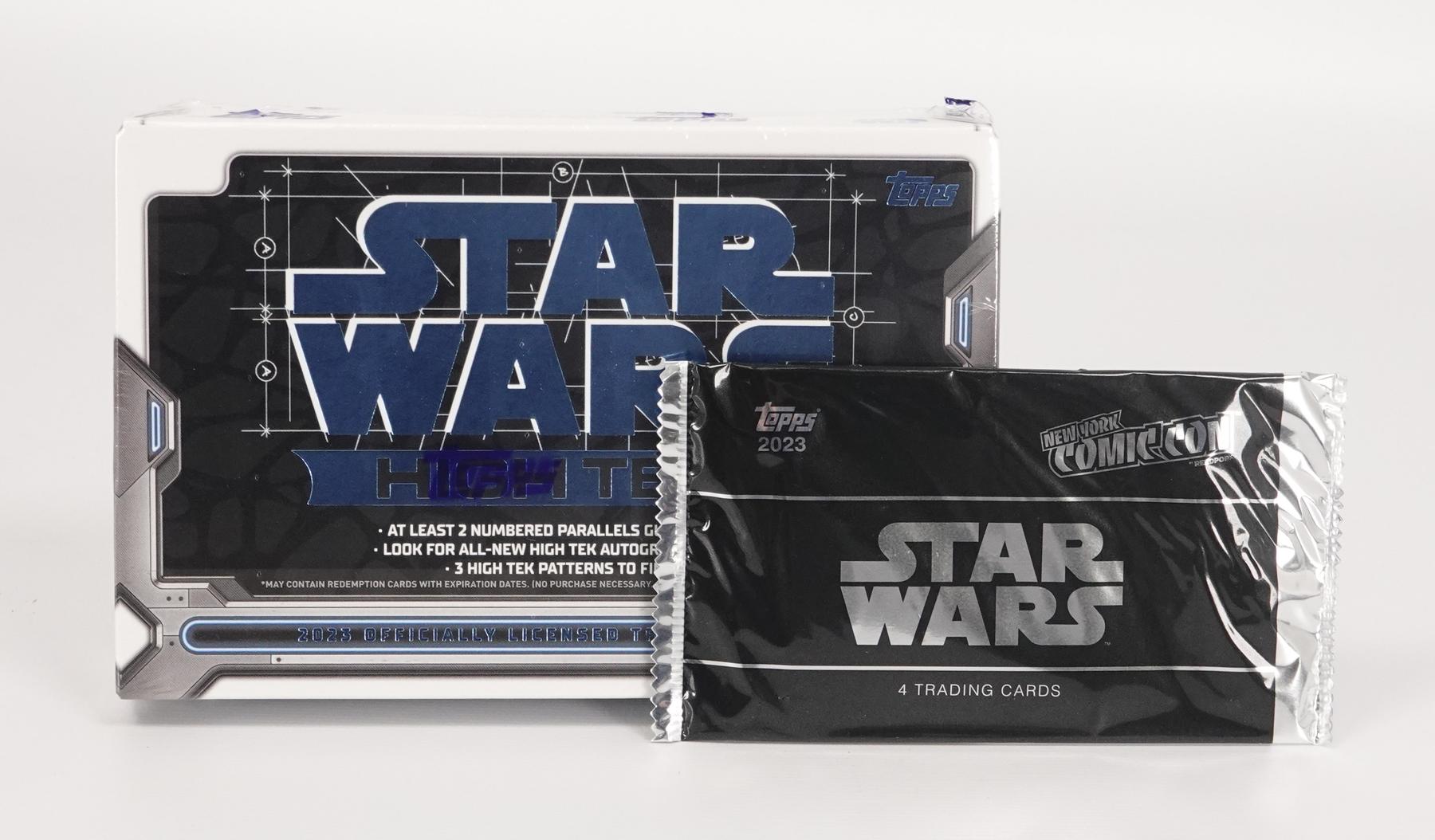 Star Wars High Tek Hobby Box (Topps 2023) with NYCC Bonus