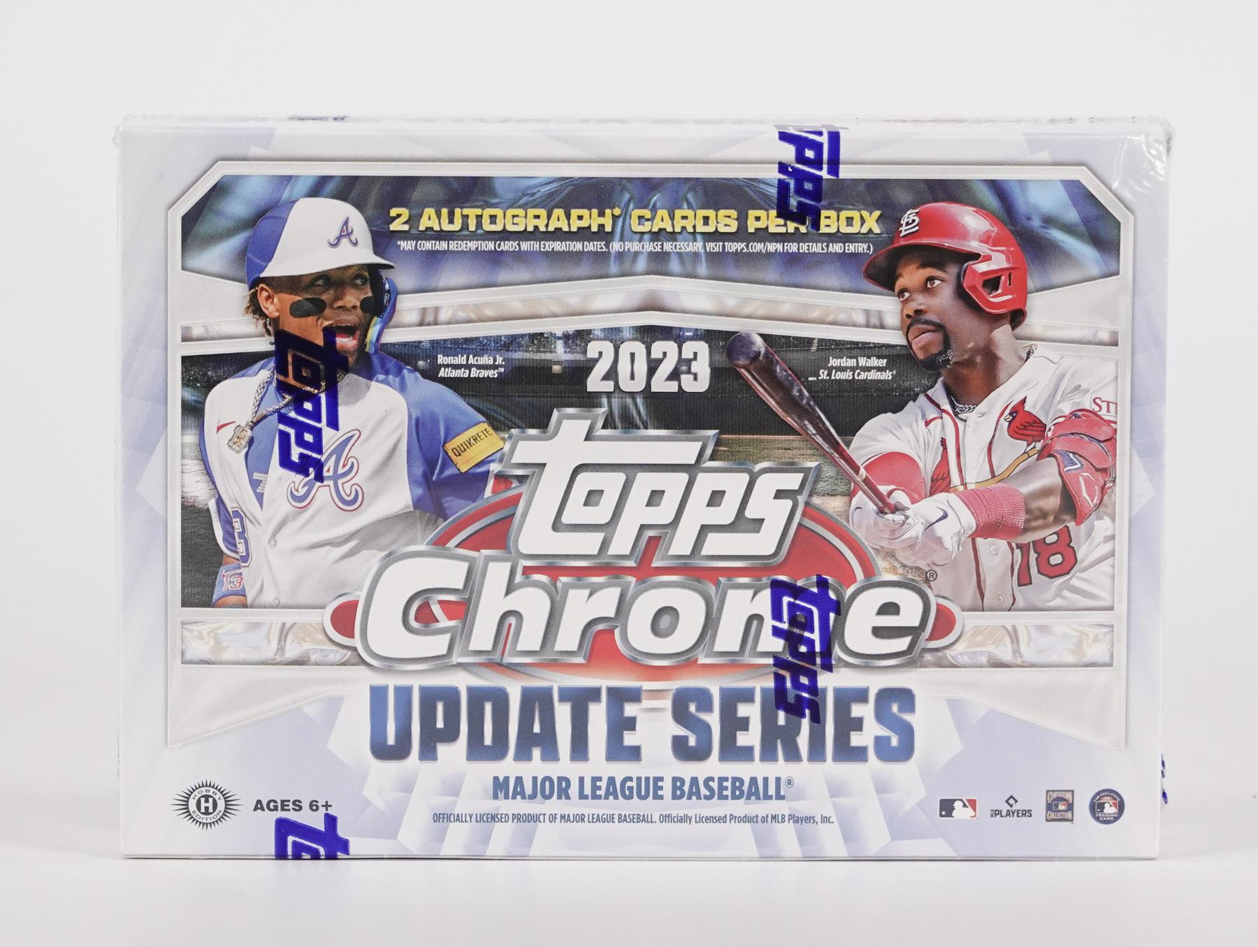 2023 Topps Chrome Update Series Baseball Breaker Delight Box