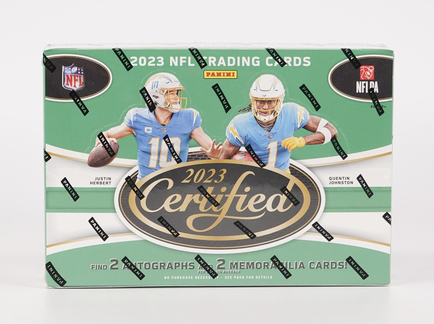 2023 Panini Certified Football Hobby Box DA Card World