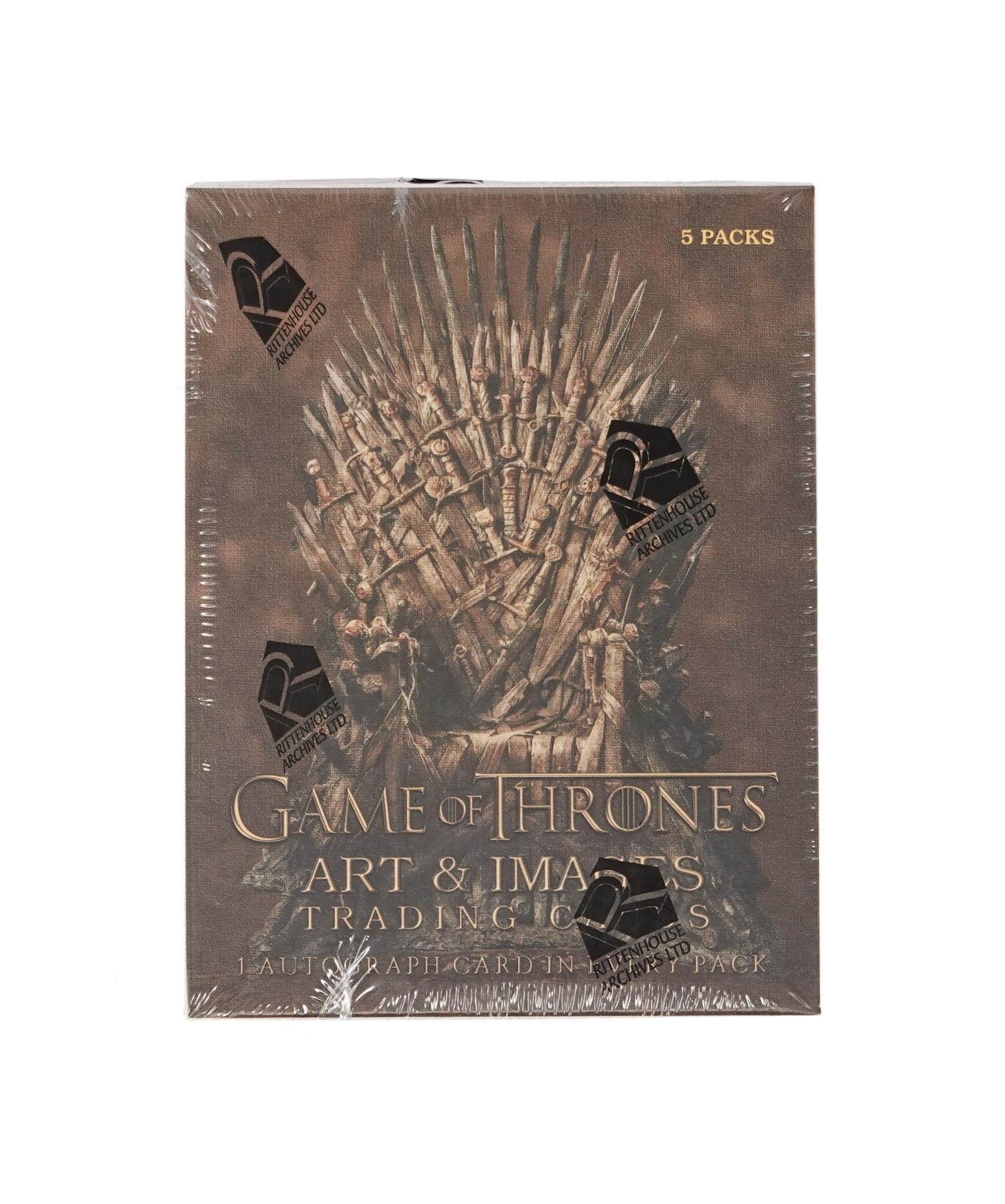 Game Of Thrones Art & Images Trading Cards Hobby Box (Rittenhouse 2023)