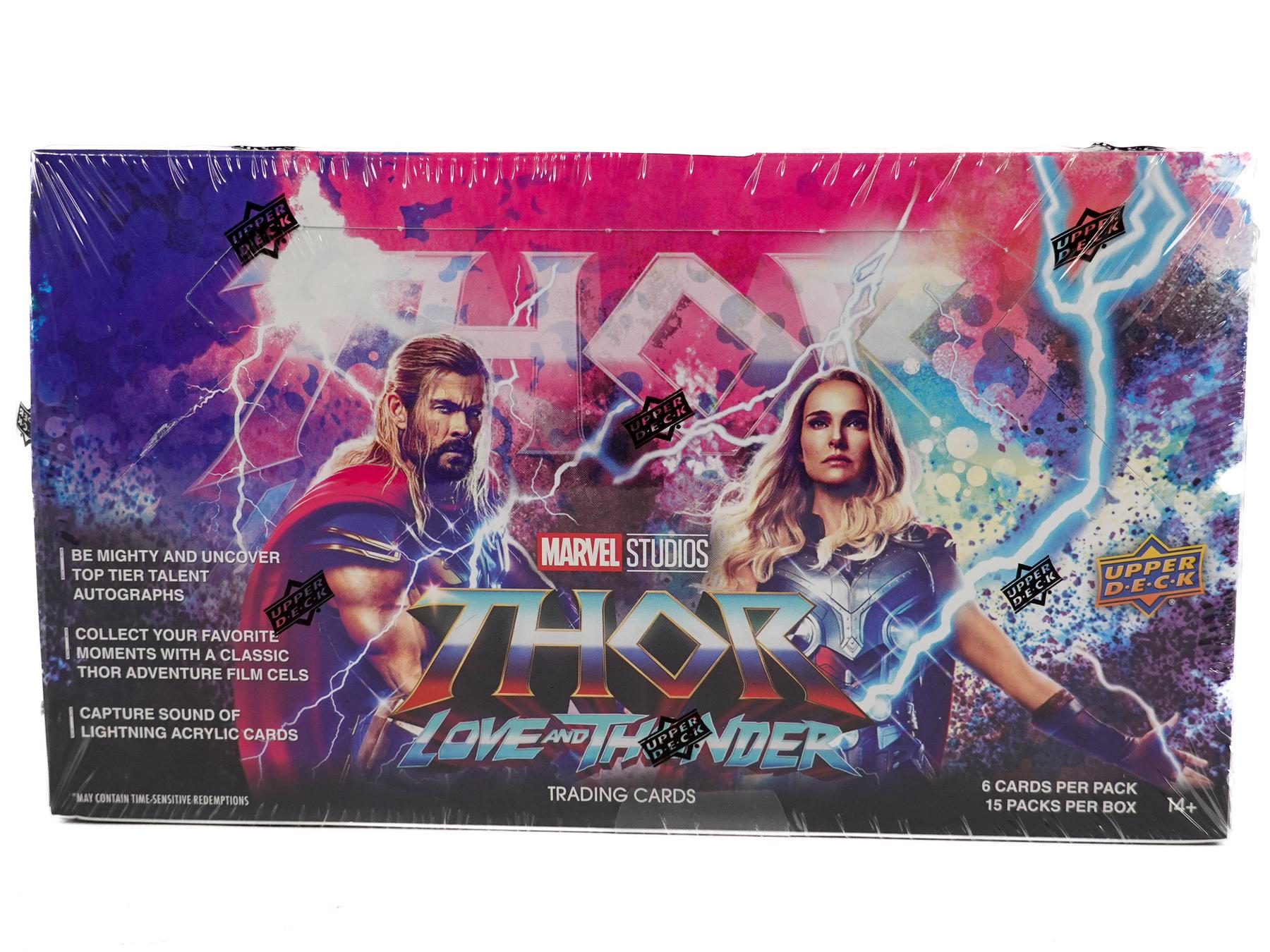 Marvel Studios Thor Love and Thunder Trading Cards Hobby Box