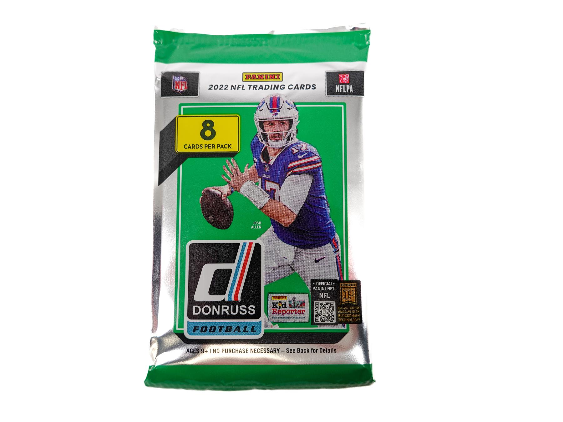 2022 Panini Donruss Football Retail Pack DA Card World